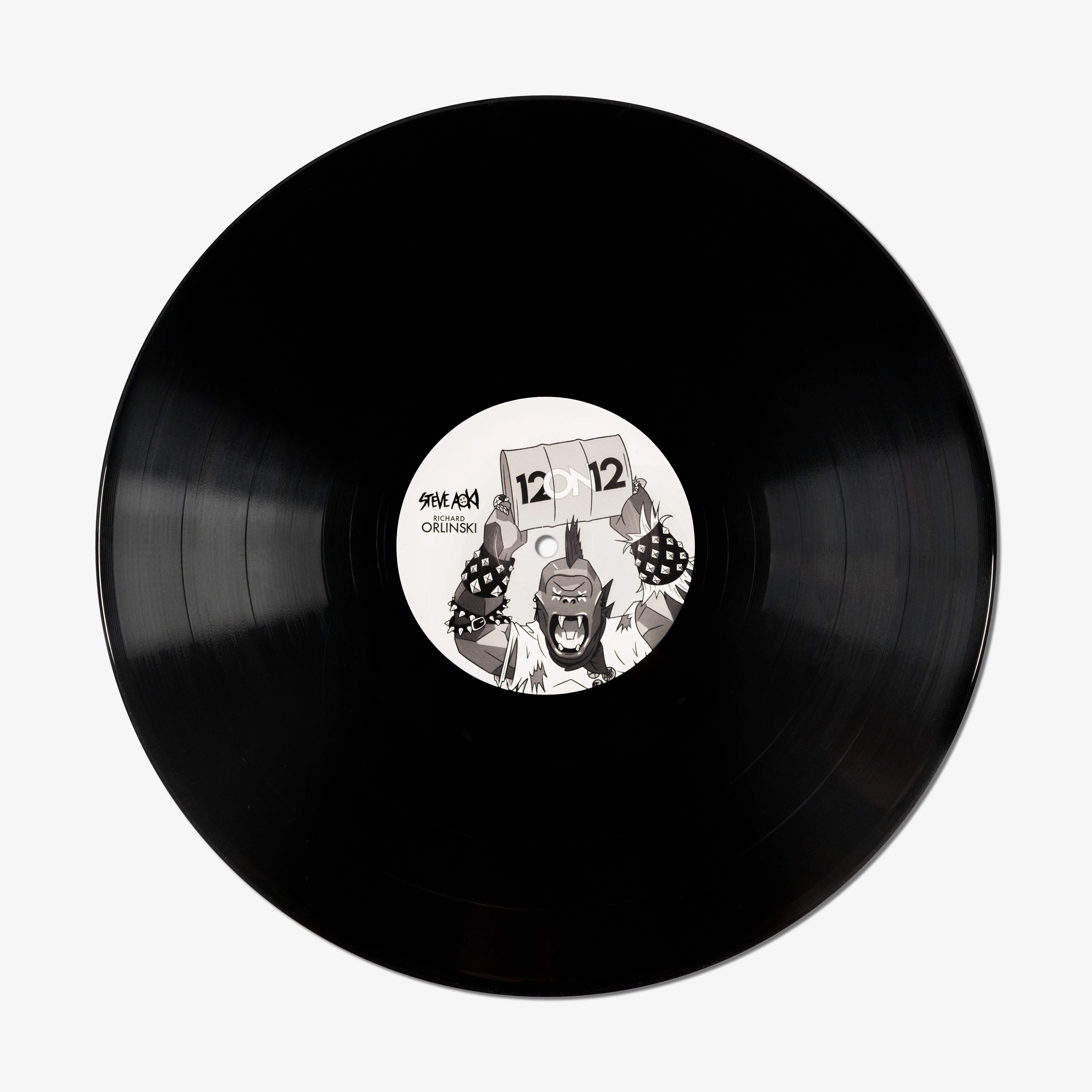 Steve Aoki x Richard Orlinski Vinyl Record, hand-finished by the artist - Image 21
