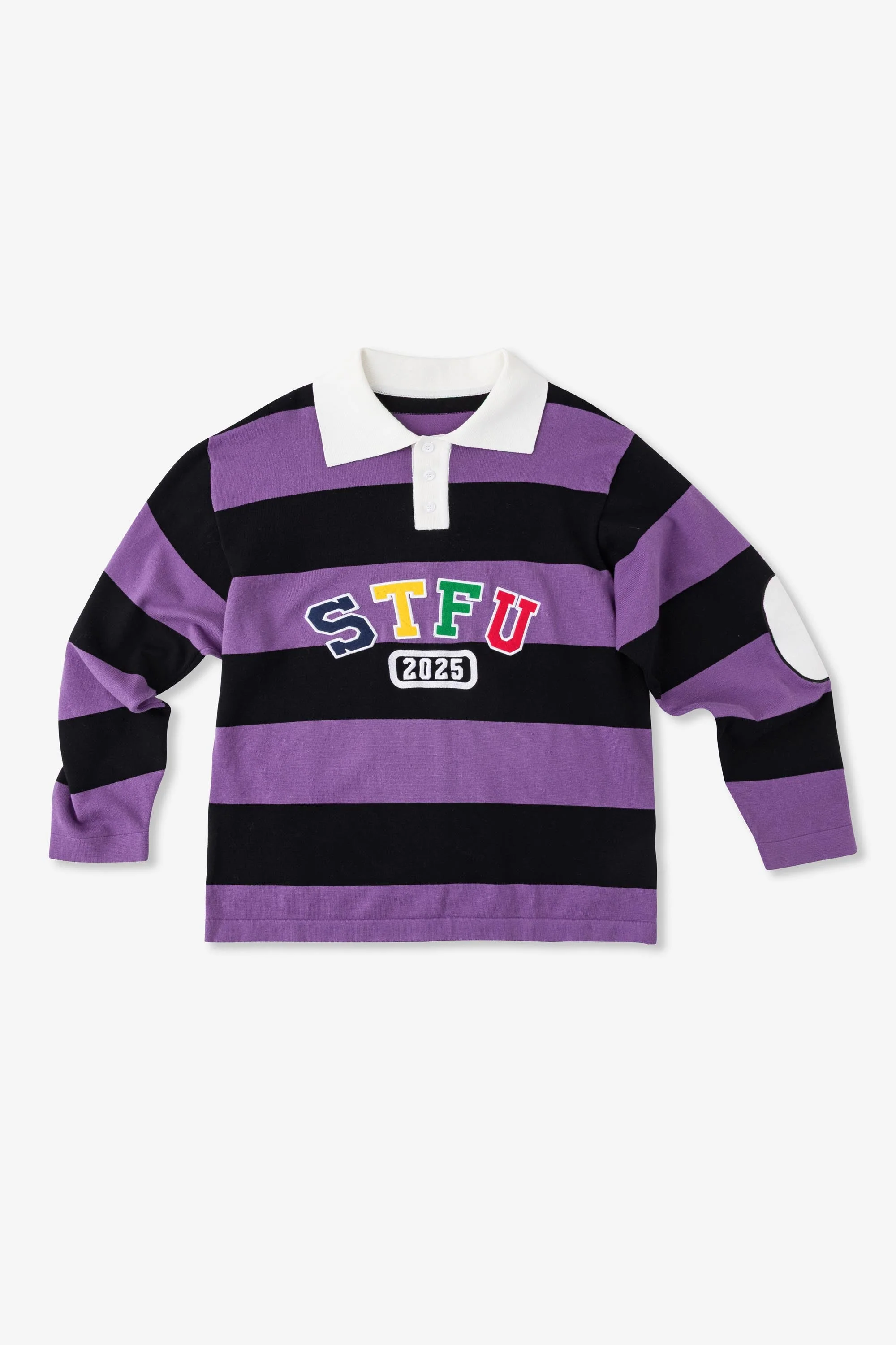 STFU Rugby Polo Purple - Image 9