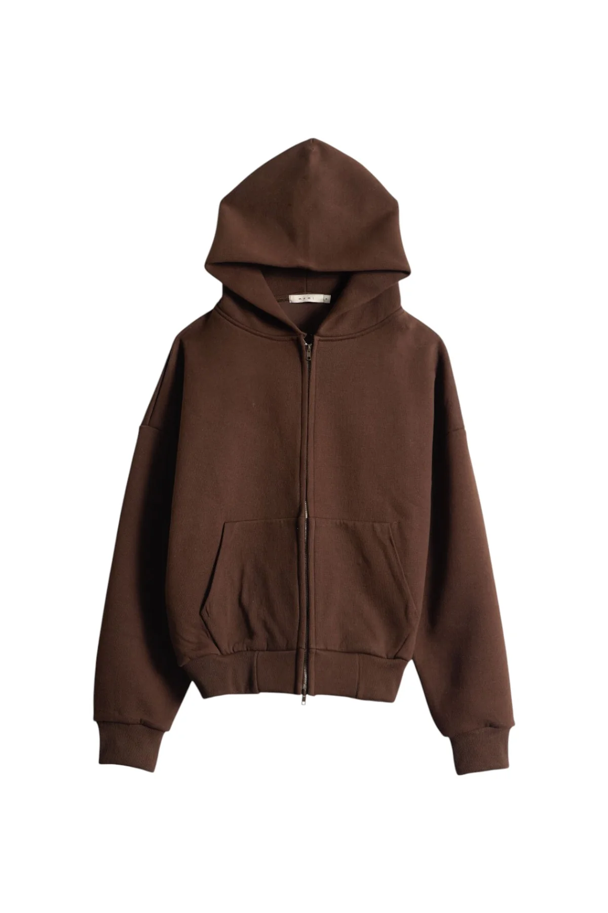 Stiff Lounge Zip Up Hoodie - Brown