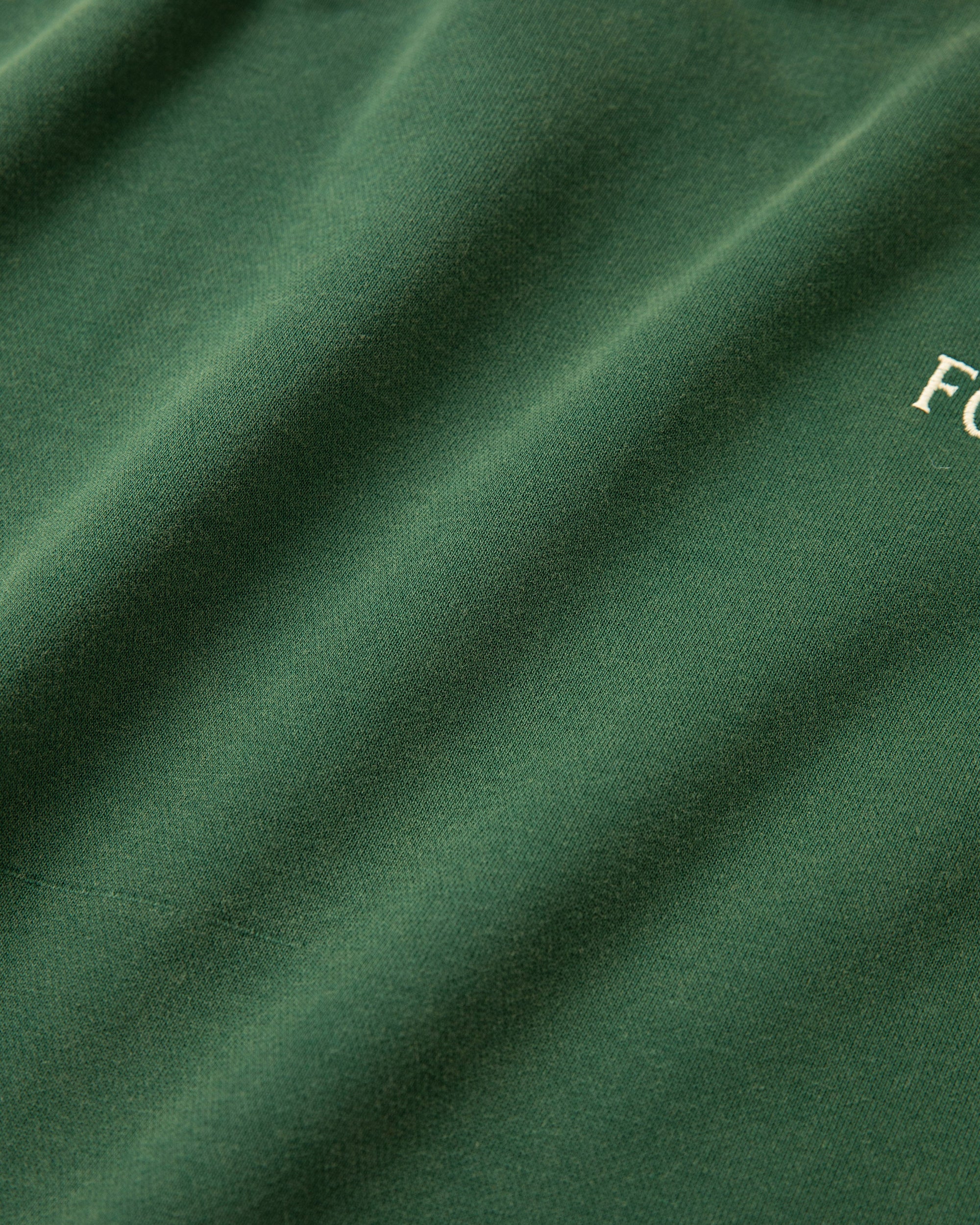 Stitched Border Distressed Logo Hoodie - Image 11
