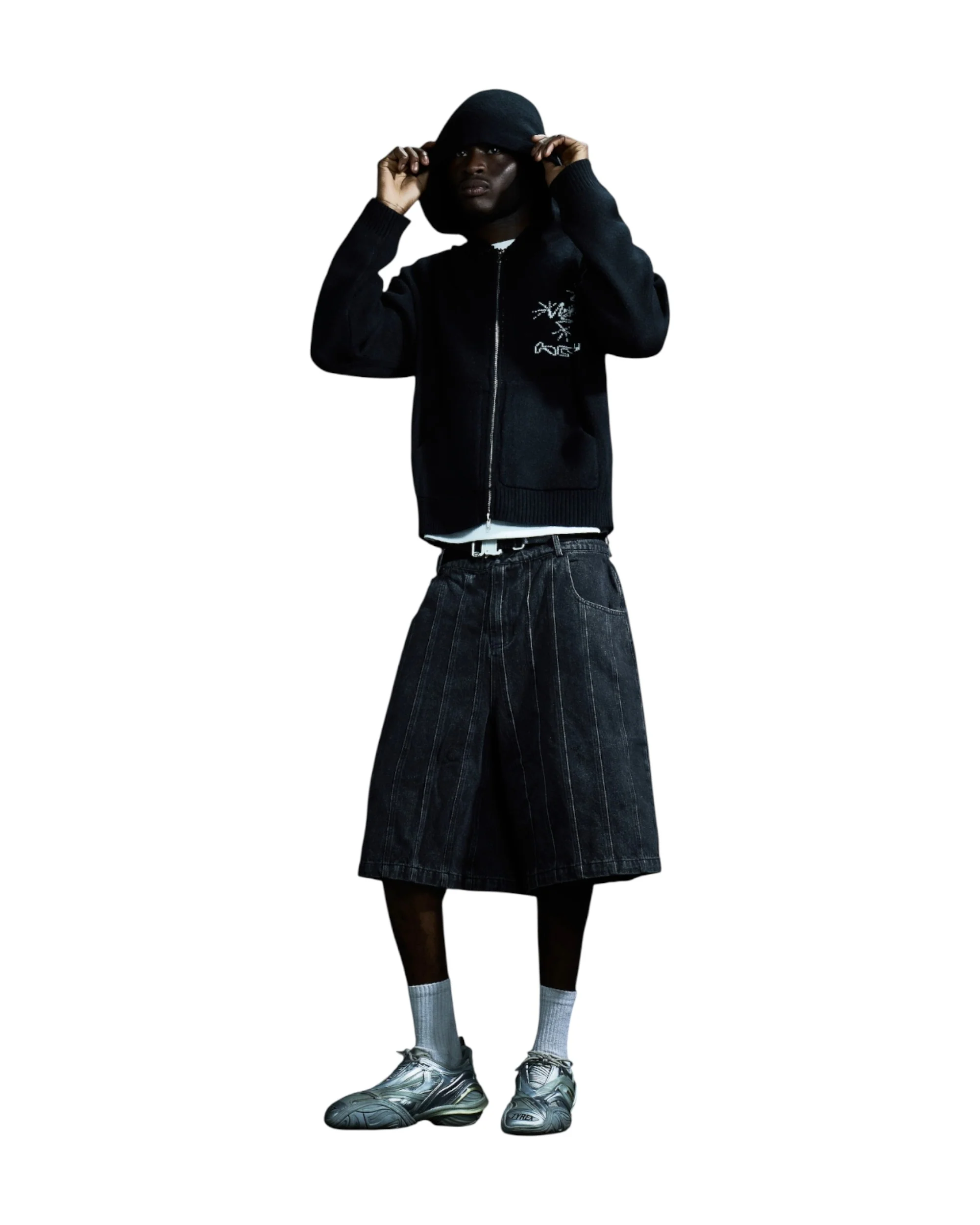 STONE WASH SHORTS - Image 5