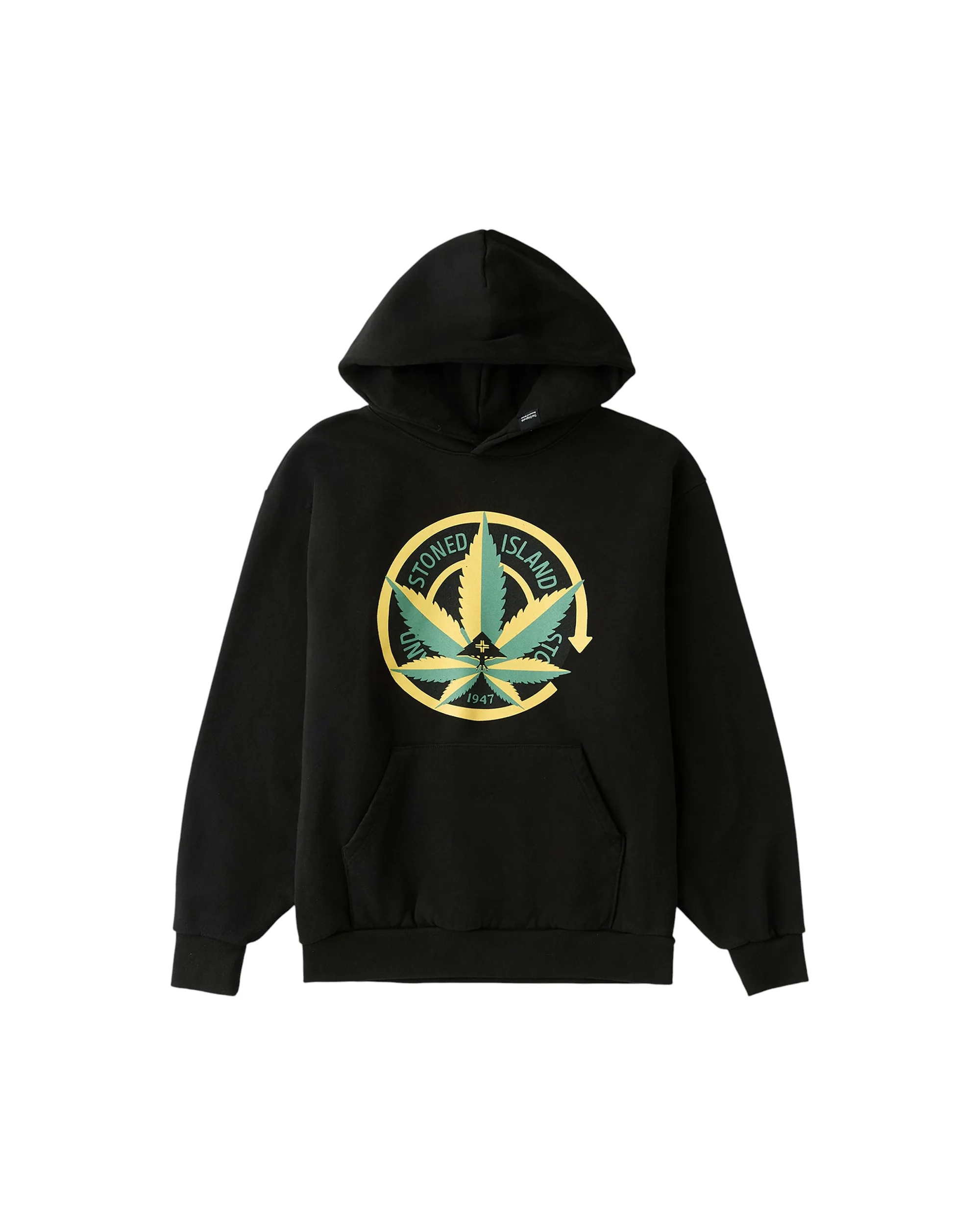 STONED ISLAND HOODIE Black