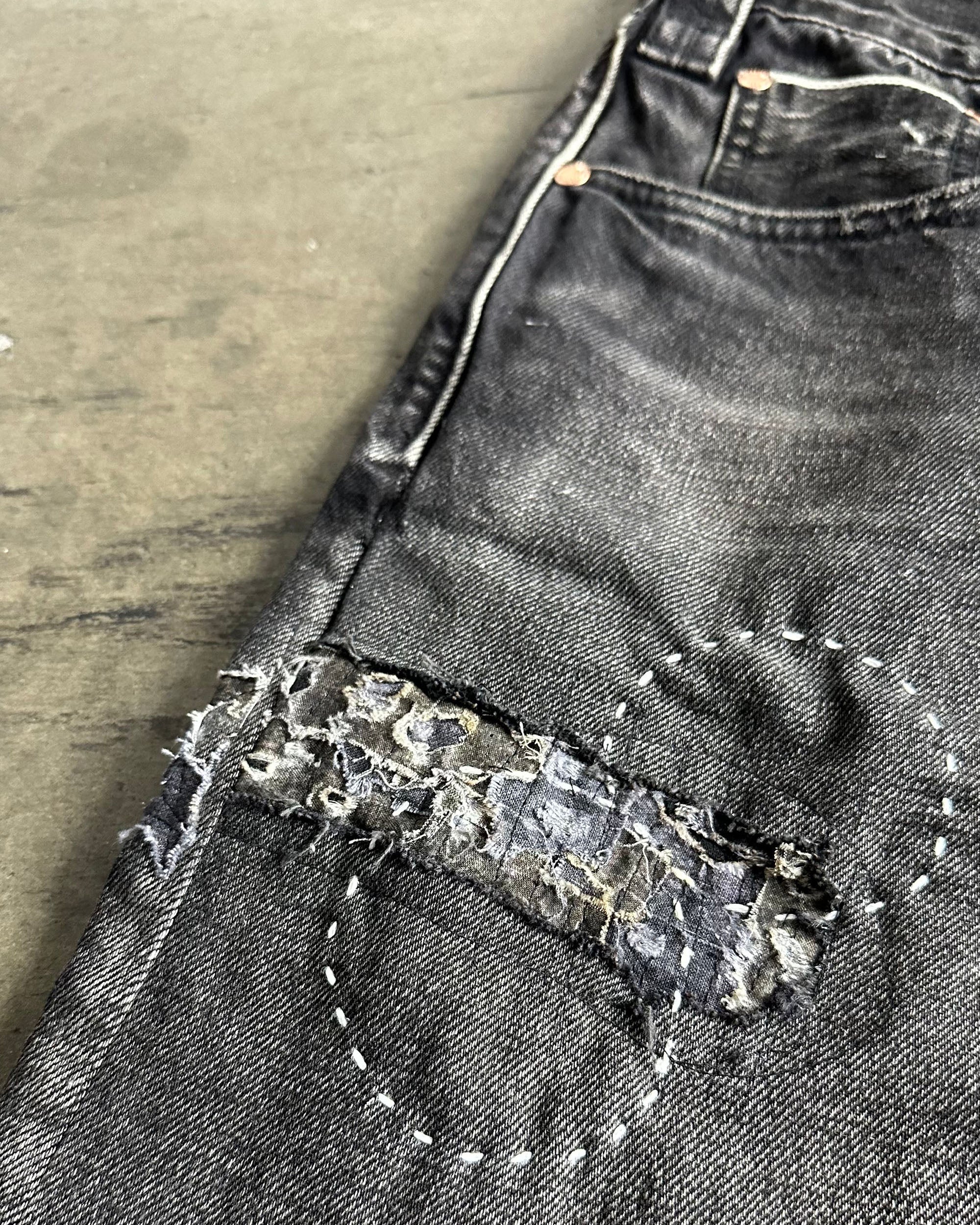 Stonewashed V2 BORO Jeans - Image 3