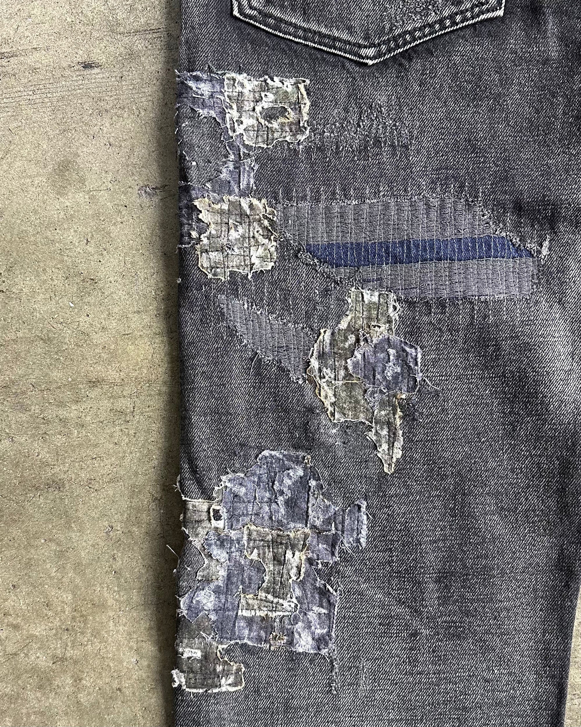 Stonewashed V2 BORO Jeans - Image 4