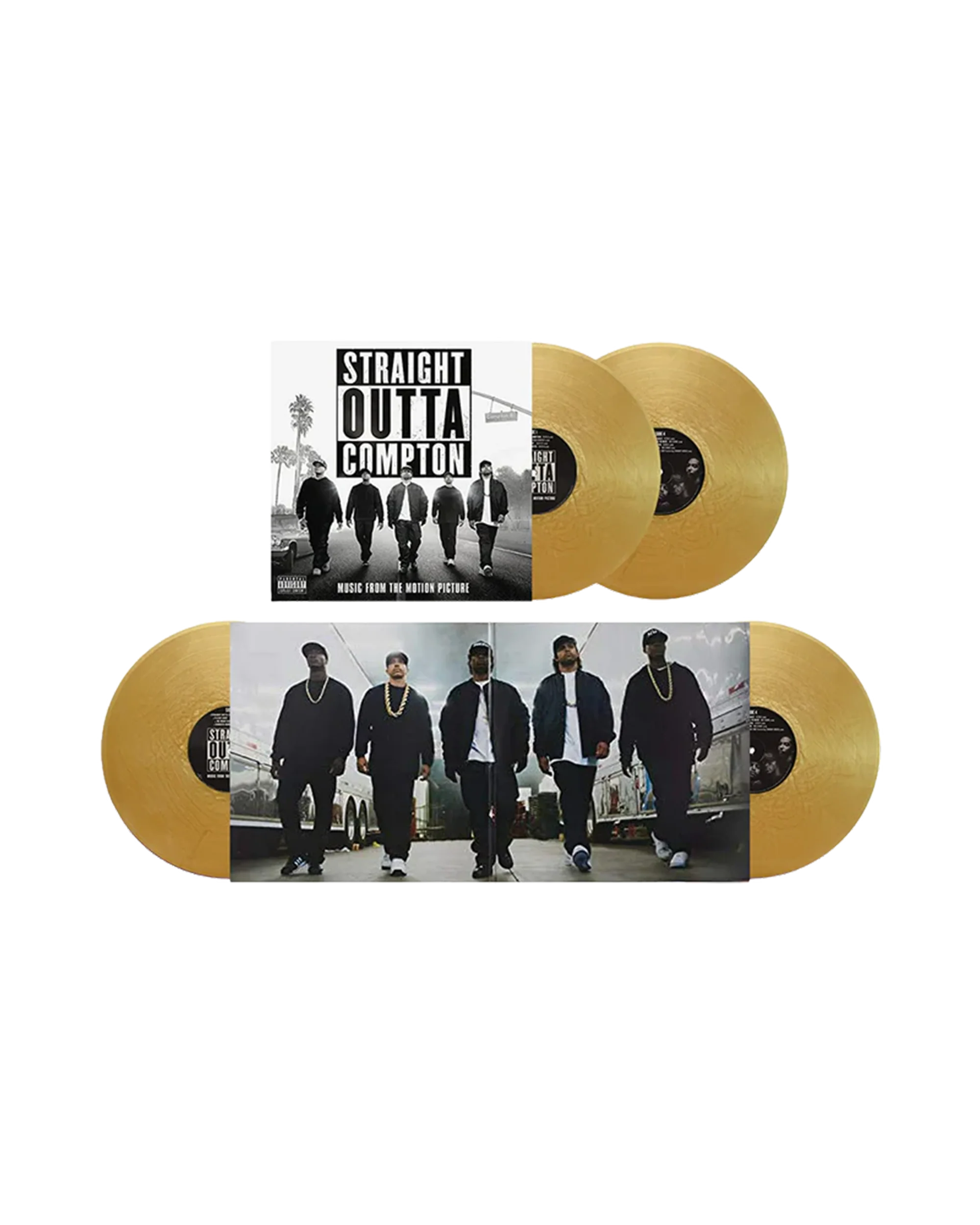 Straight Outta Compton (Music From The Motion Picture) (Gold Chain Vinyl - 2LP)