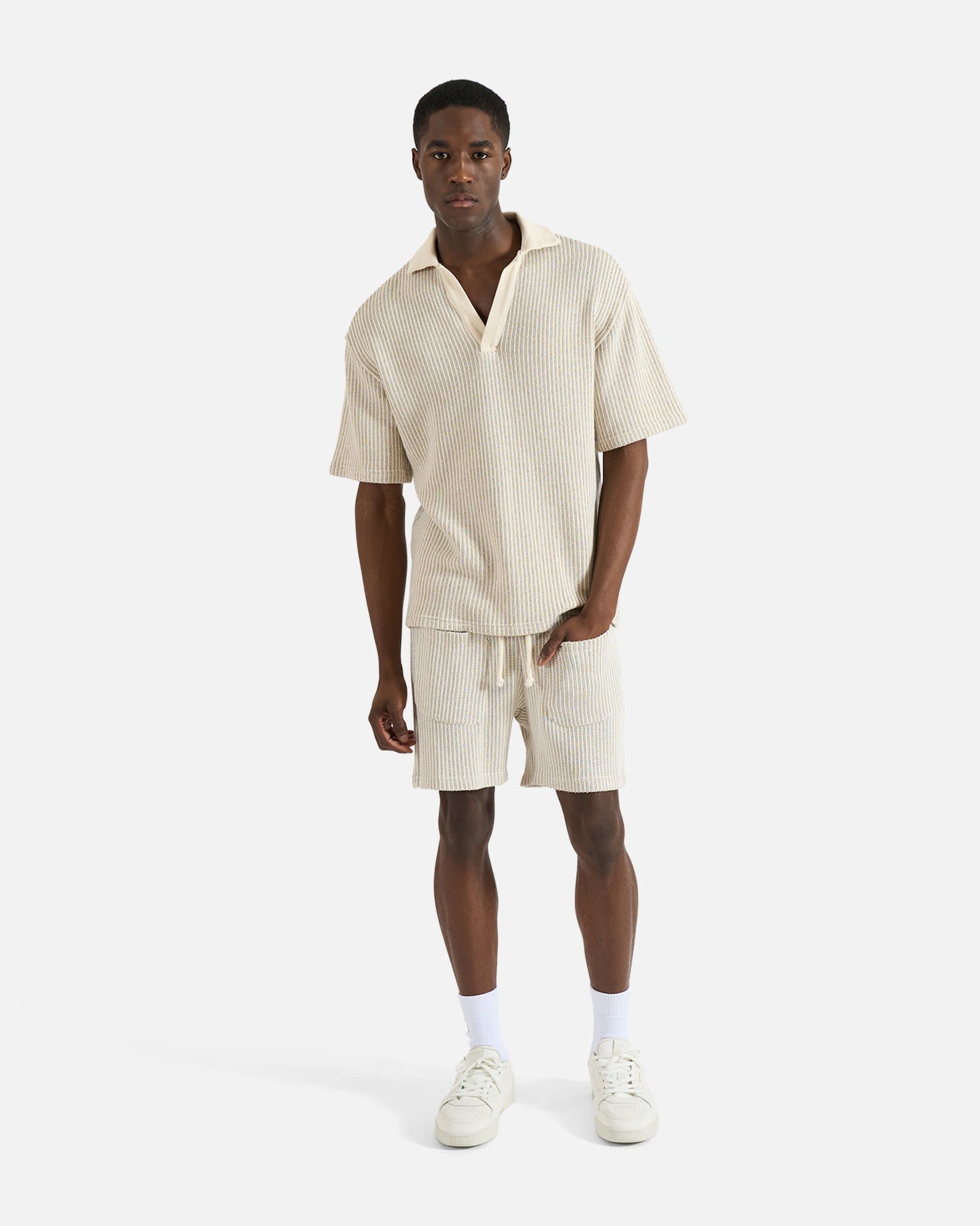 Striped Knit Short - Image 3