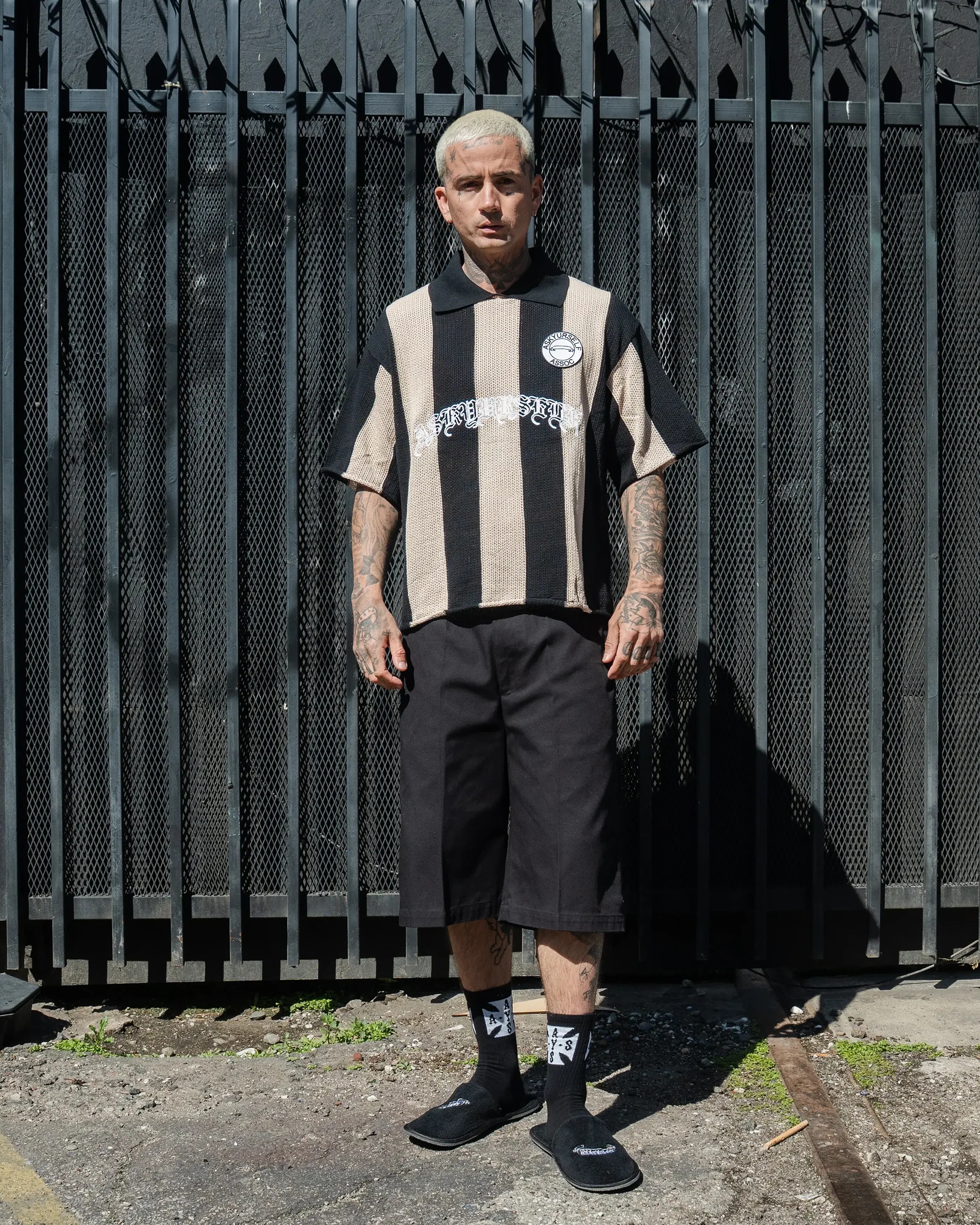 STRIPED SOCCER KNIT JERSEY SS - Image 2
