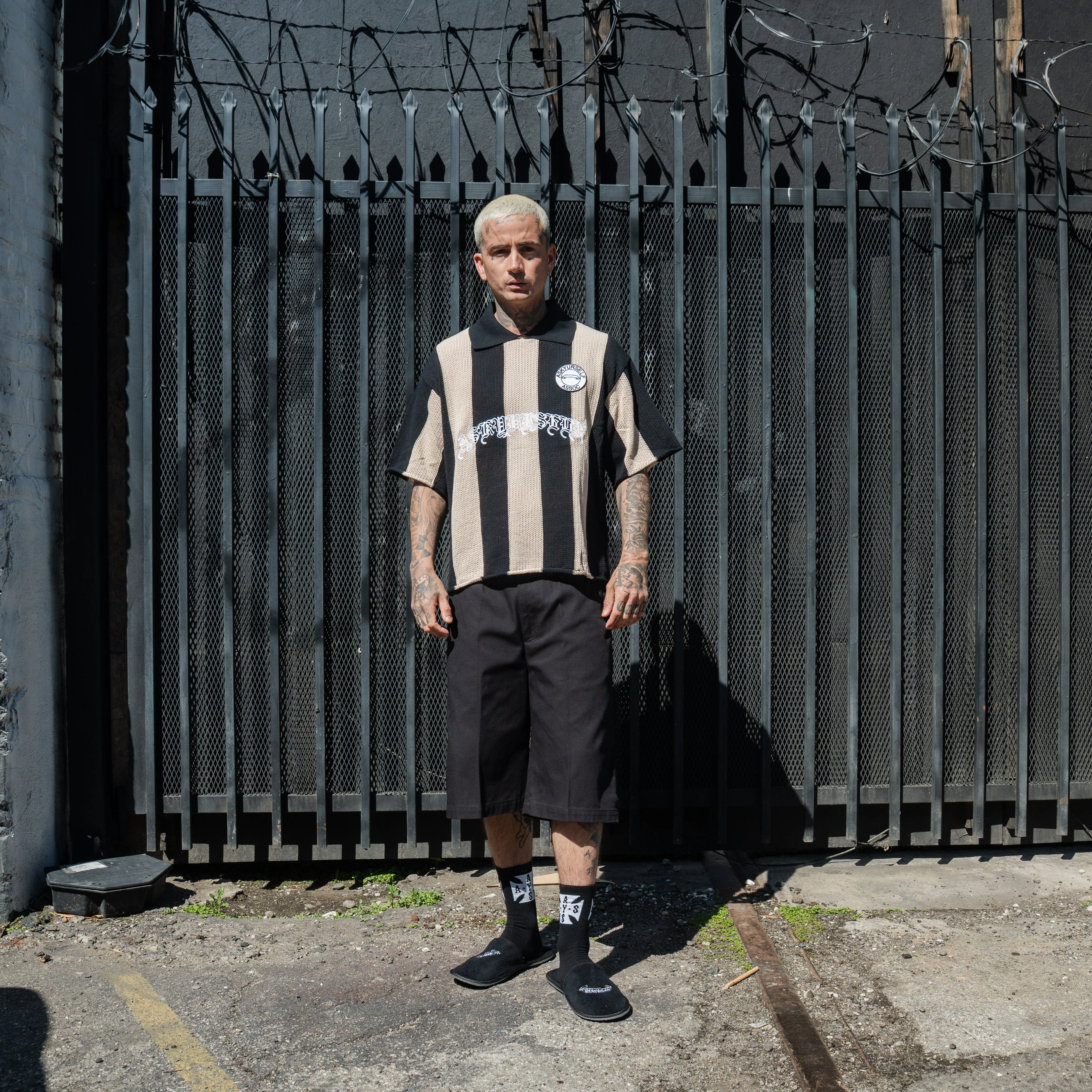 STRIPED SOCCER KNIT JERSEY SS - Image 6