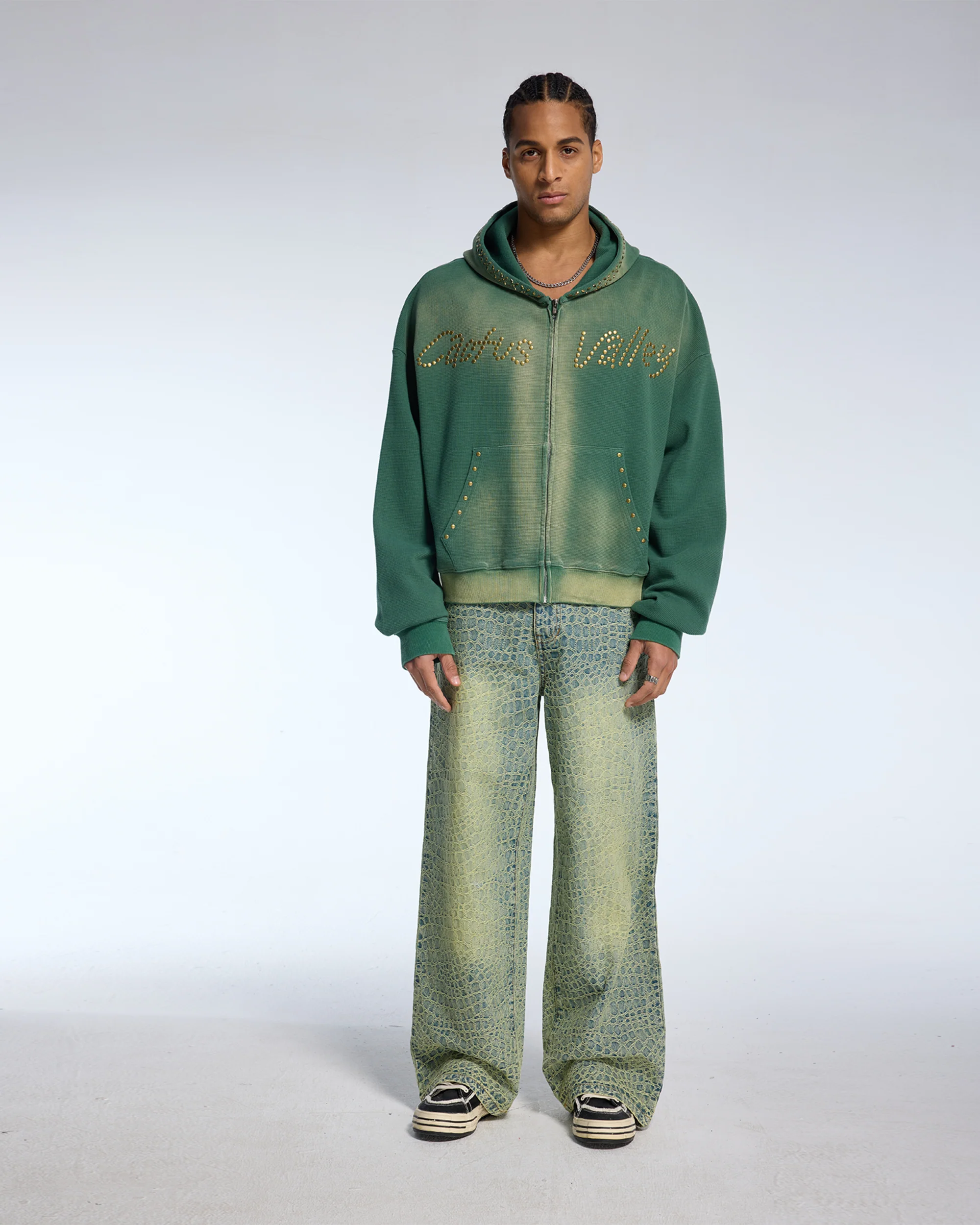 STUDDED BOLT HOODIE - Image 2