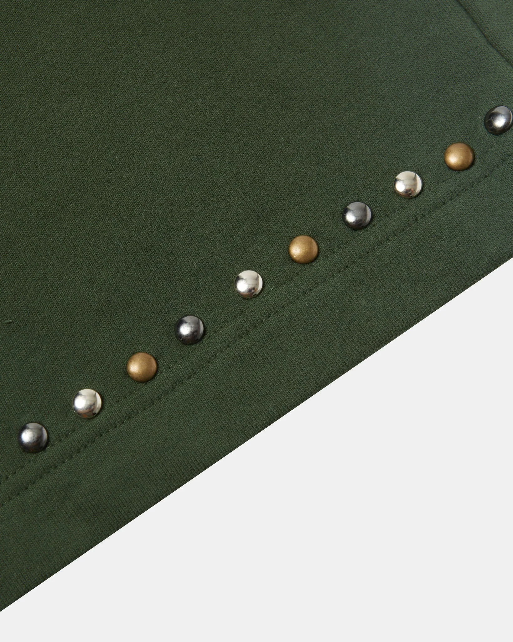 STUDDED GREEN SWEATPANTS - Image 7