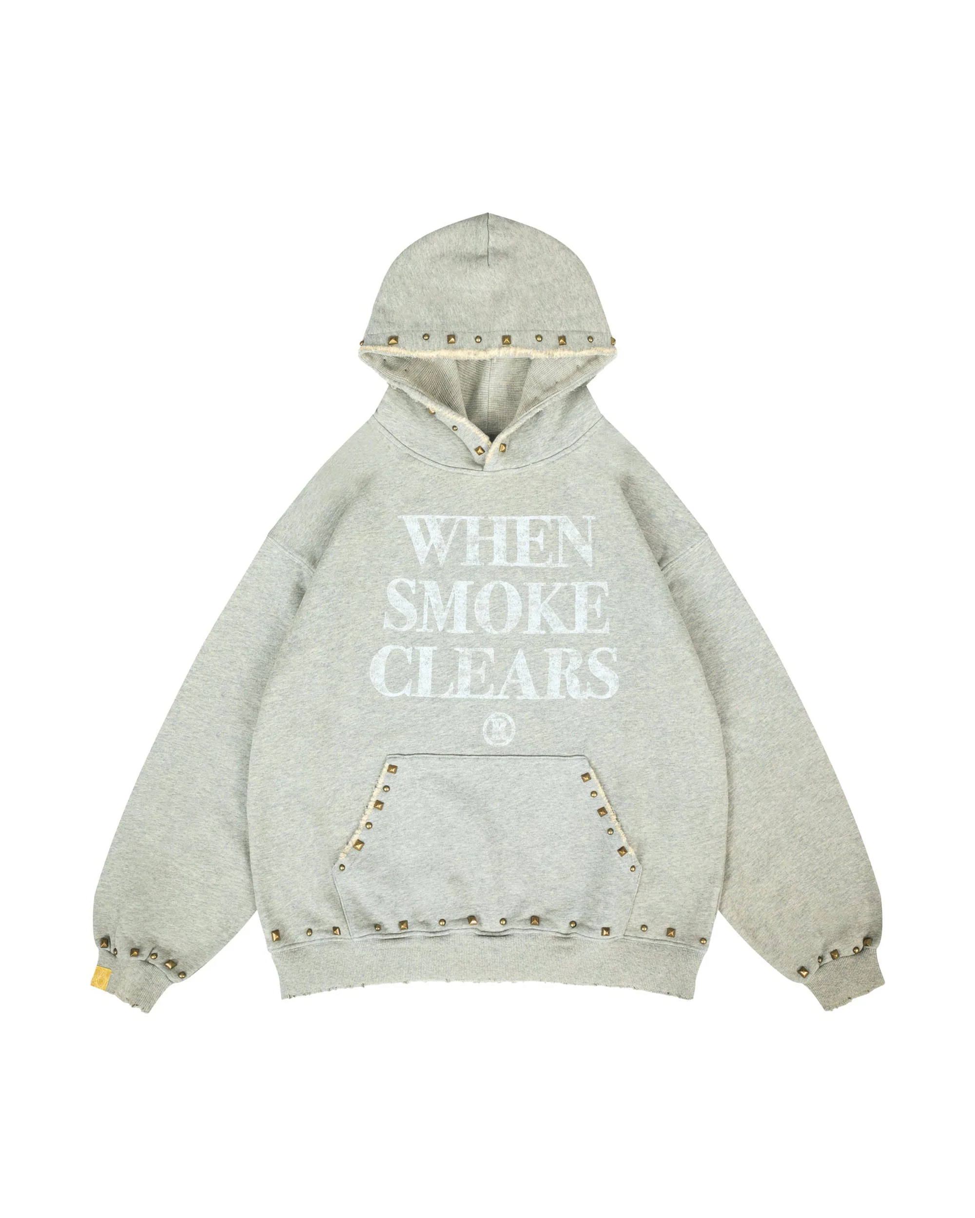 Studded Logo Hoodie
