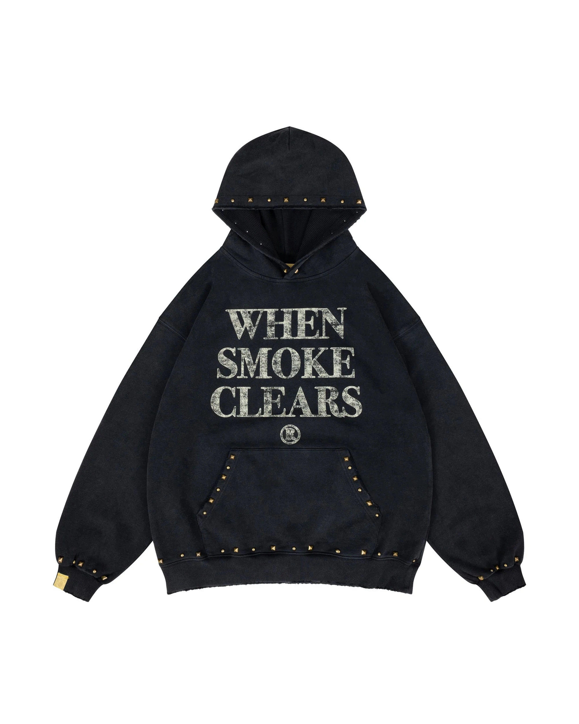 Studded Logo Hoodie