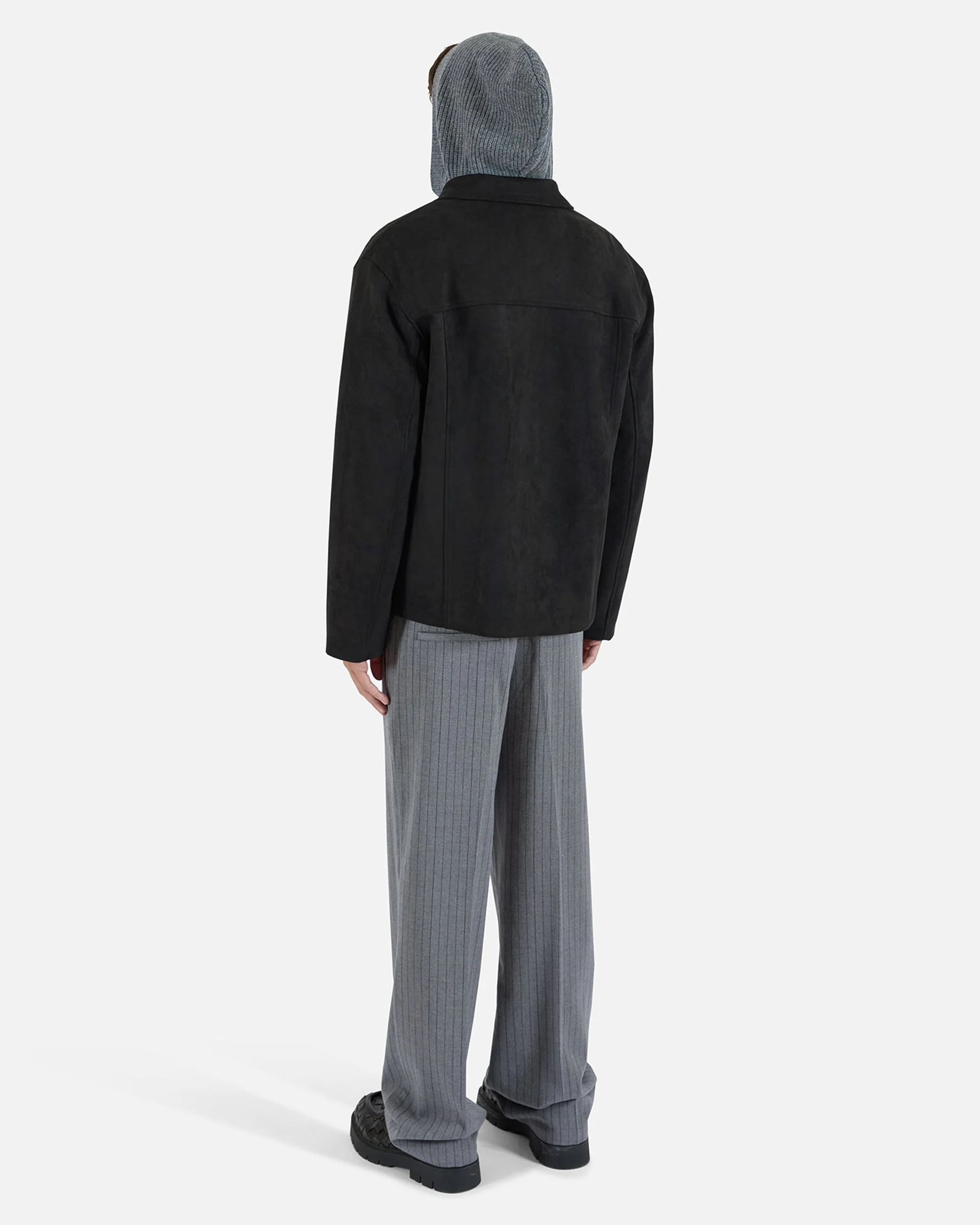 Suede Lapel Jacket - Image 4