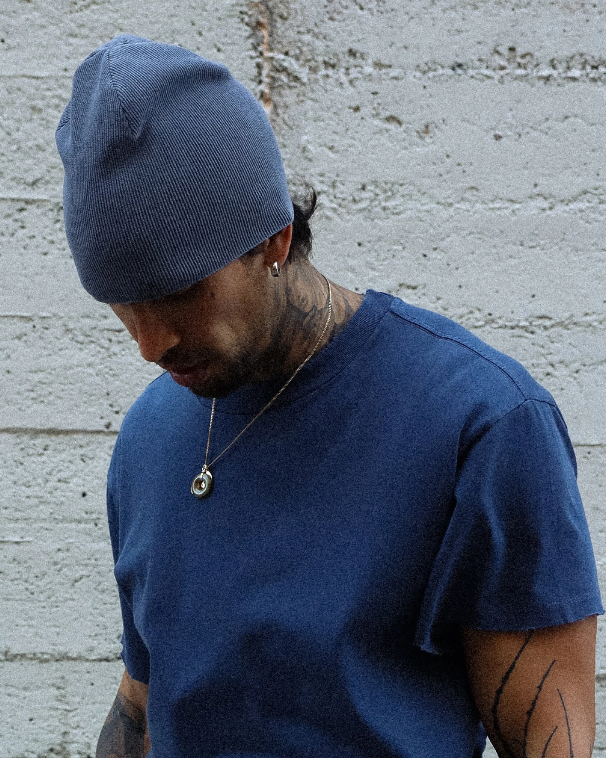 Summer Cotton Beanie - Slate - Image 2