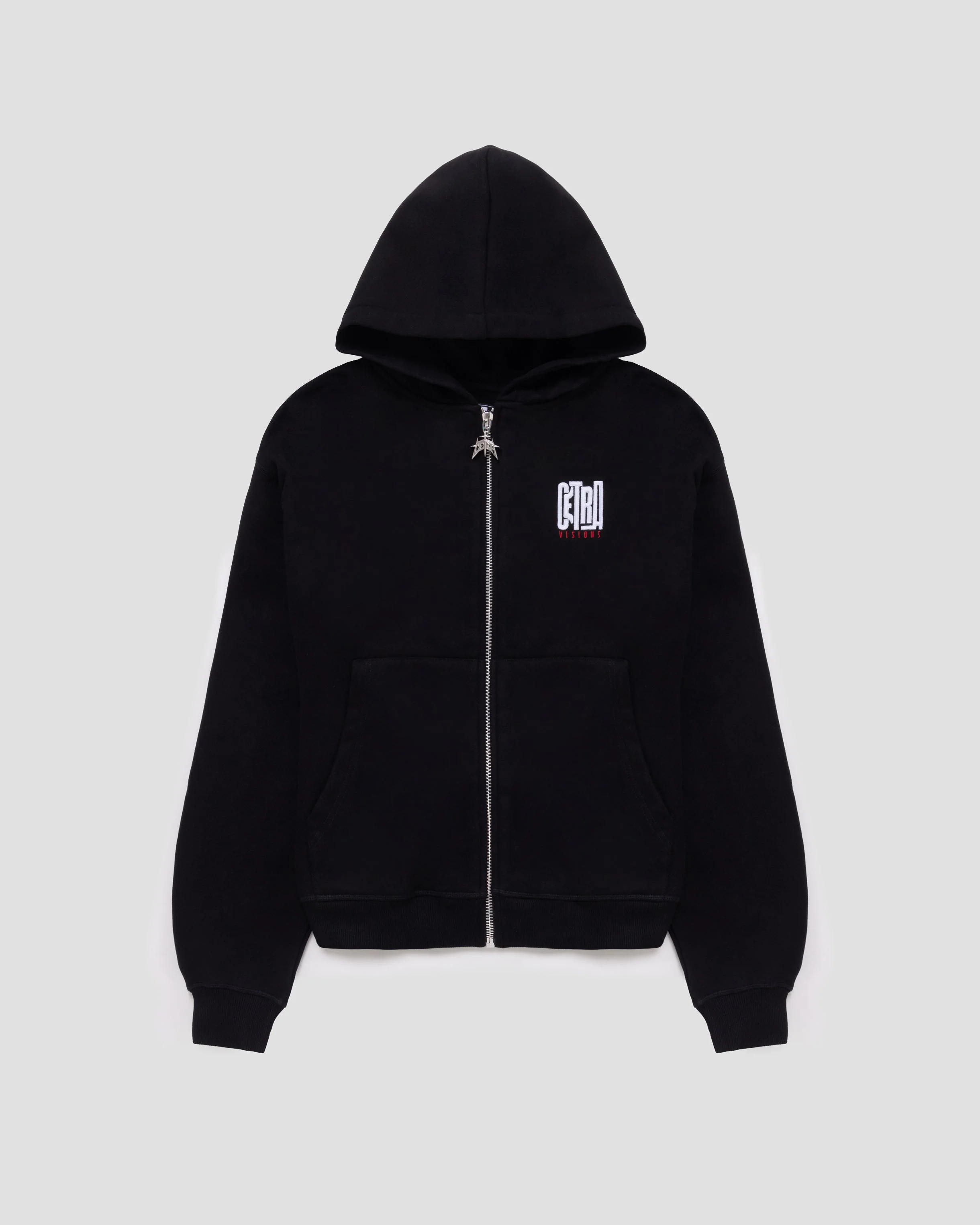 SUPERIOR BLACK ZIP HOODIE - Image 11
