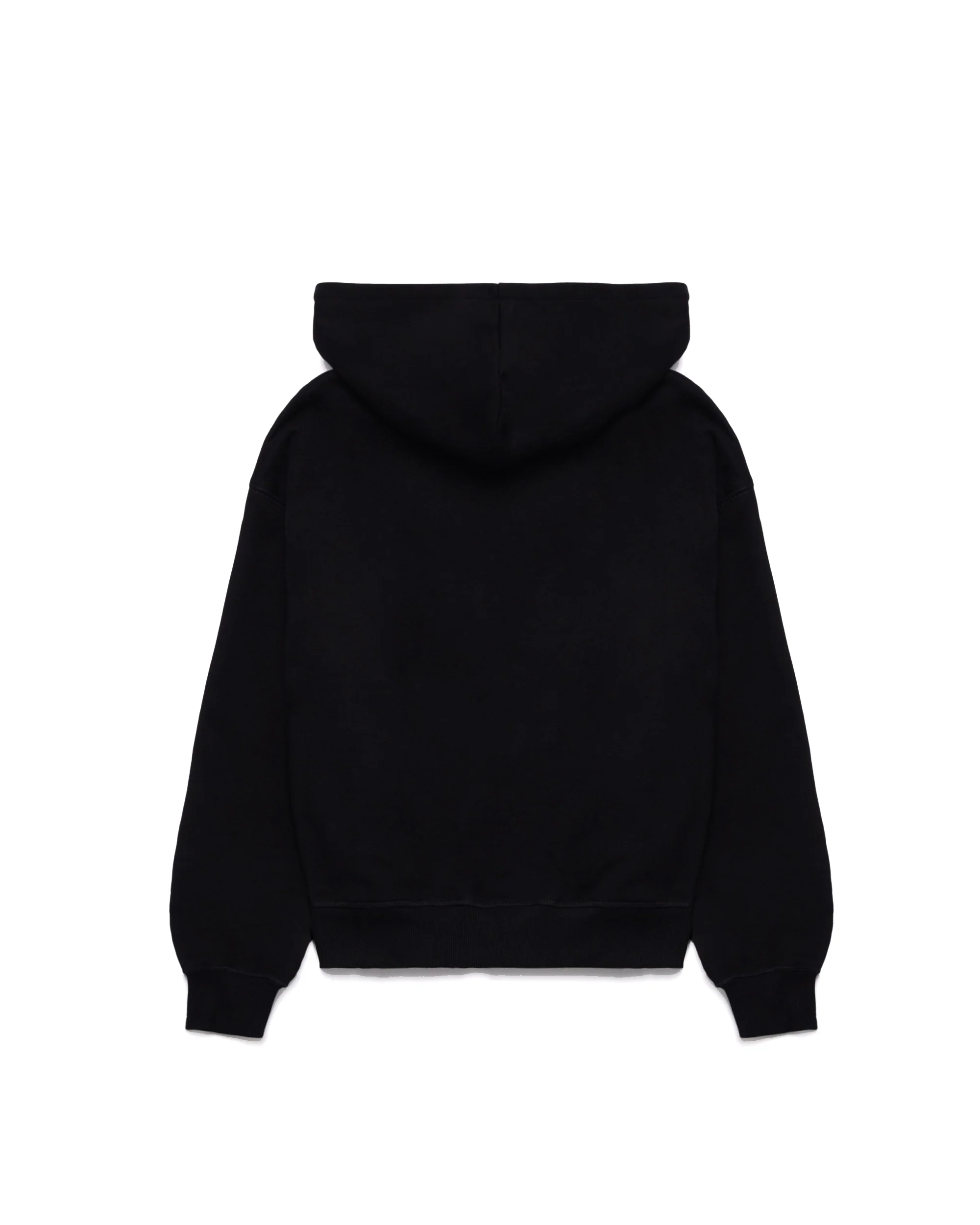 SUPERIOR BLACK ZIP HOODIE - Image 2