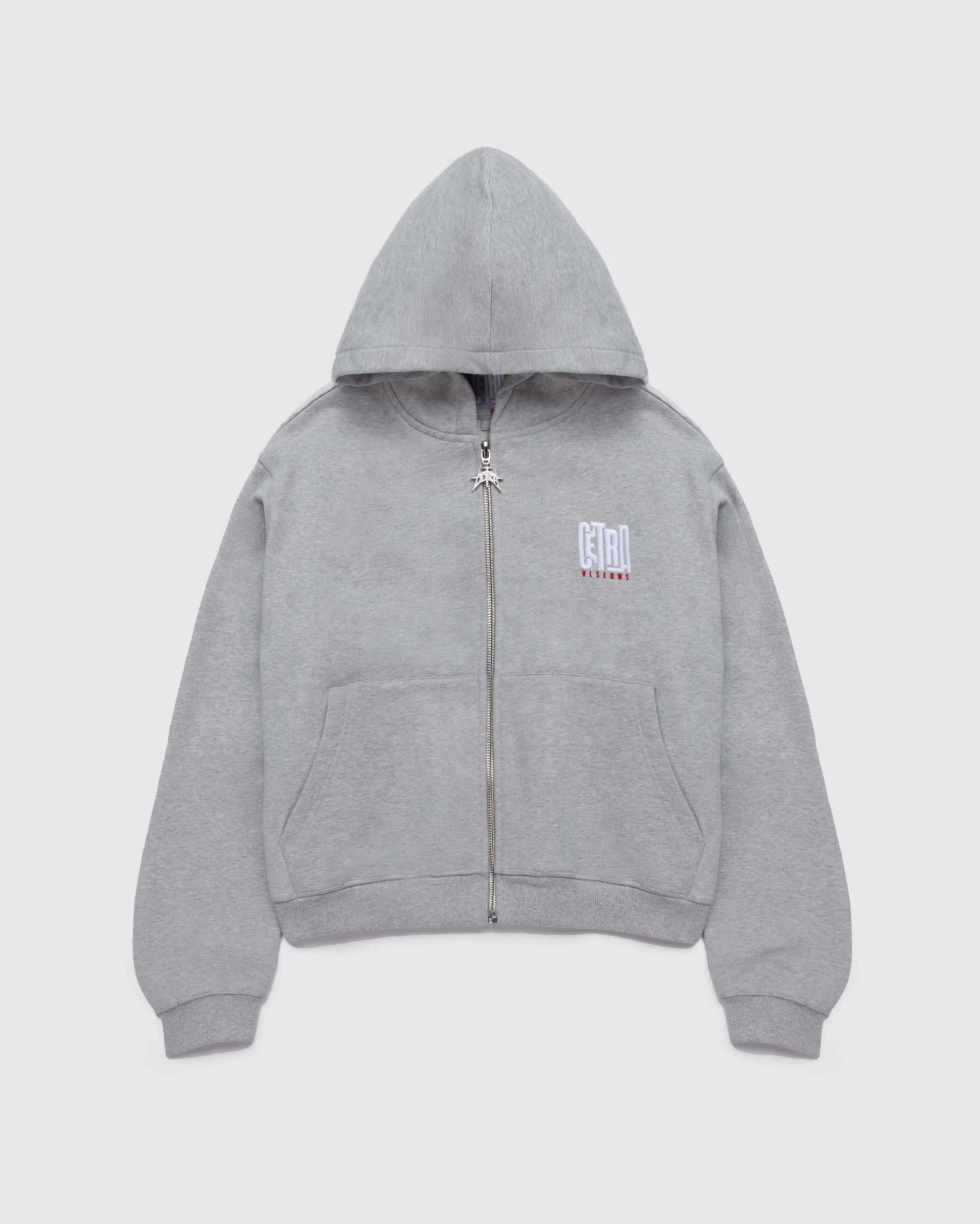 SUPERIOR GREY ZIP HOODIE - Image 7