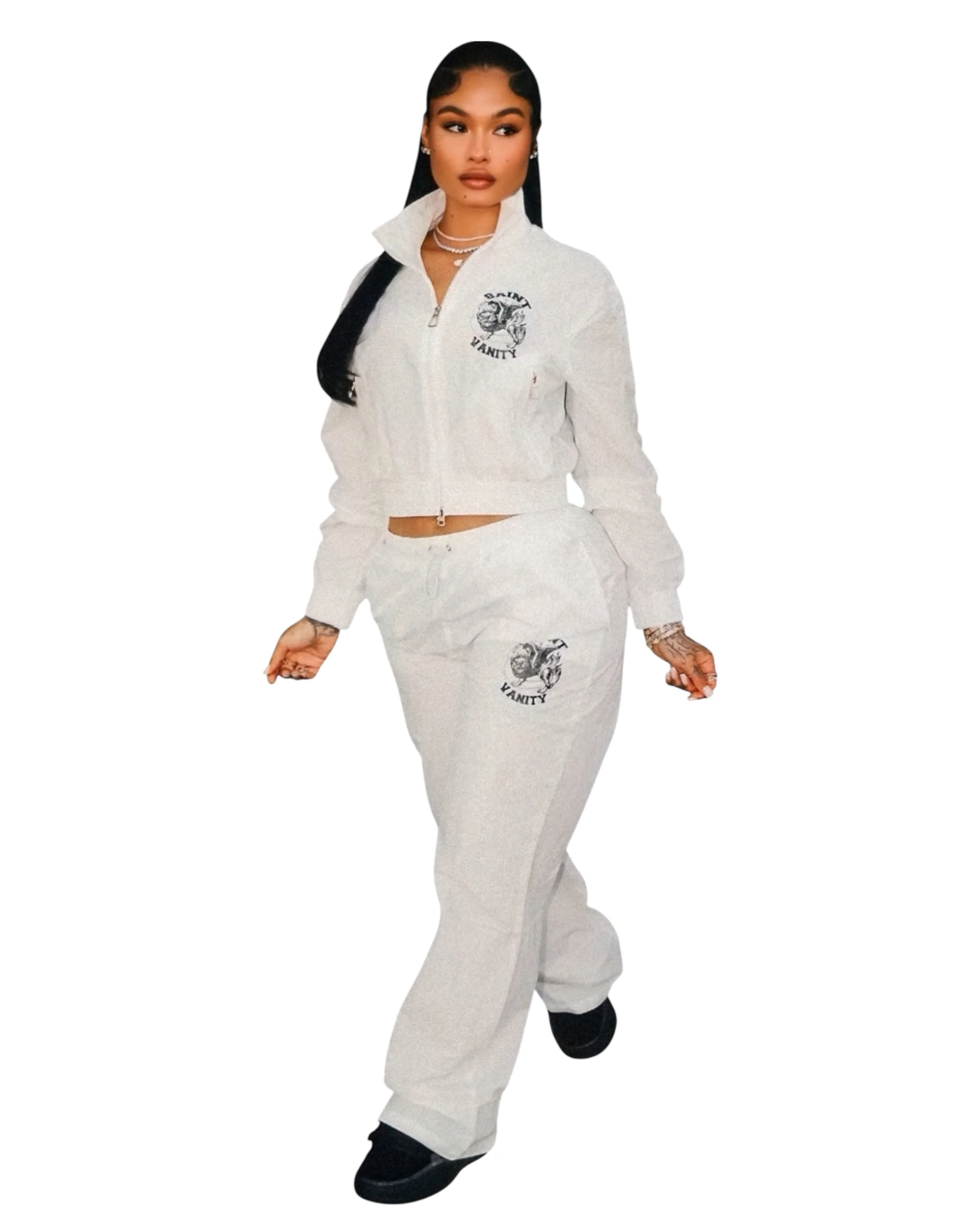 SV™ WOMEN'S SPACE PANTS – WHITE - Image 2