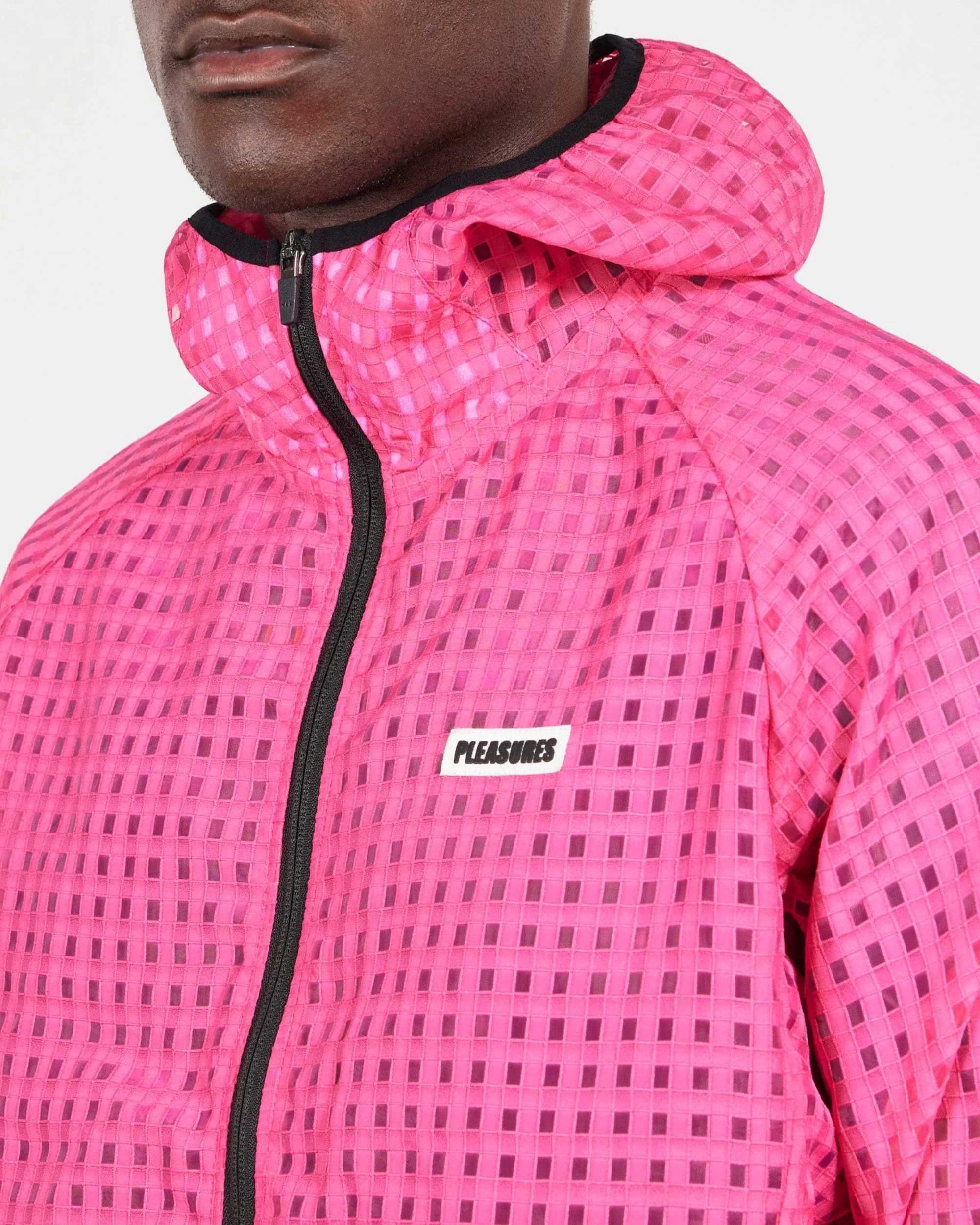SYSTEM PLAID HOODED JACKET - Image 8
