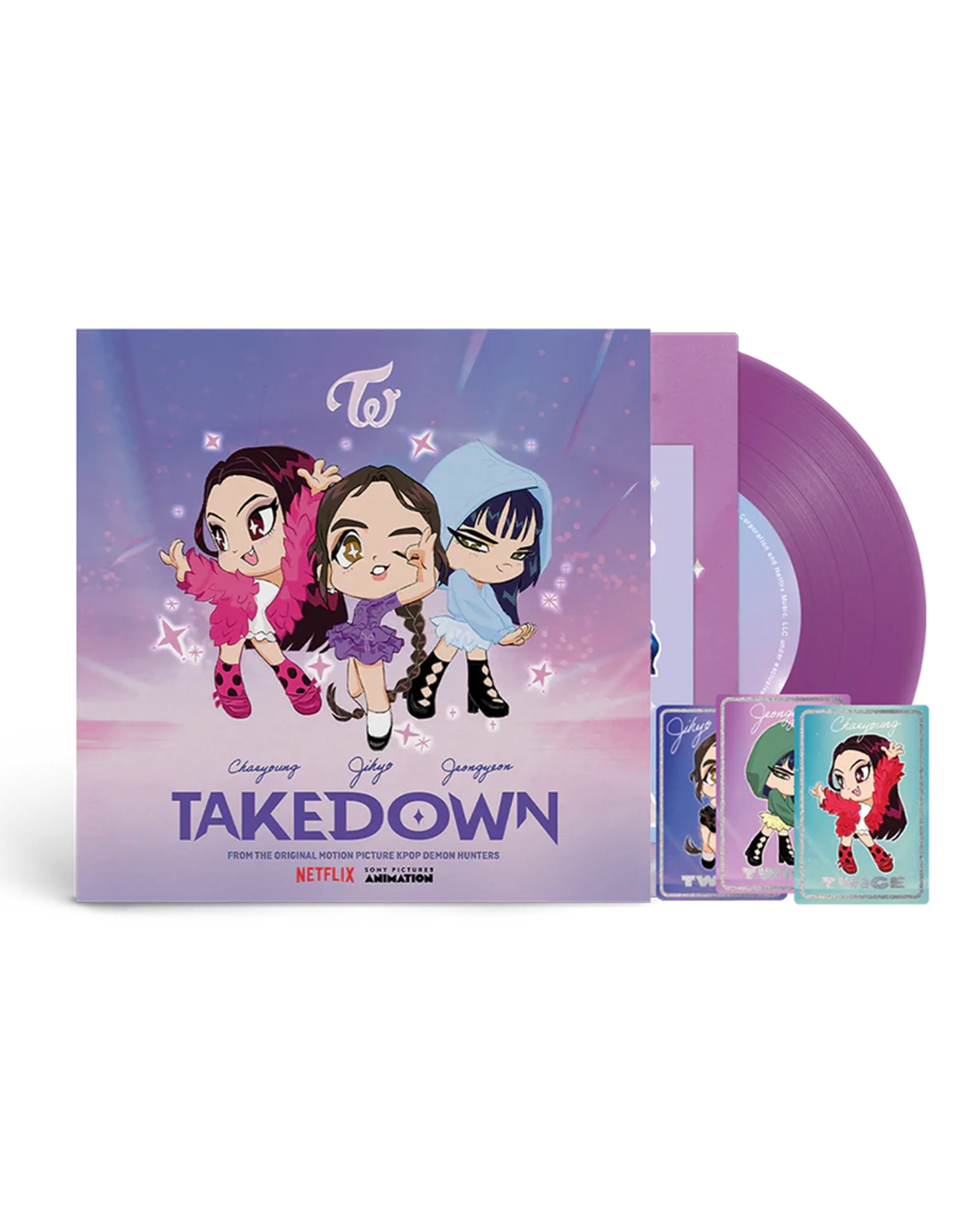 TAKEDOWN 7" SINGLE (FROM THE ORIGINAL MOTION PICTURE KPOP DEMON HUNTERS)