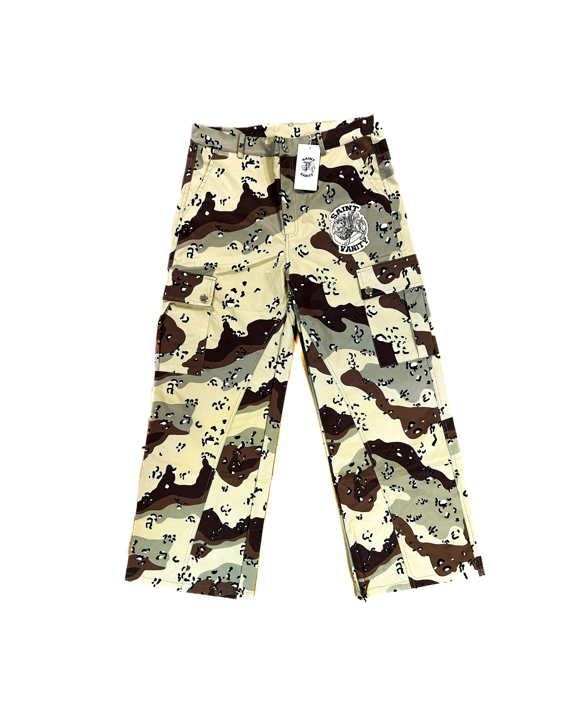 TAN CAMO PANTS