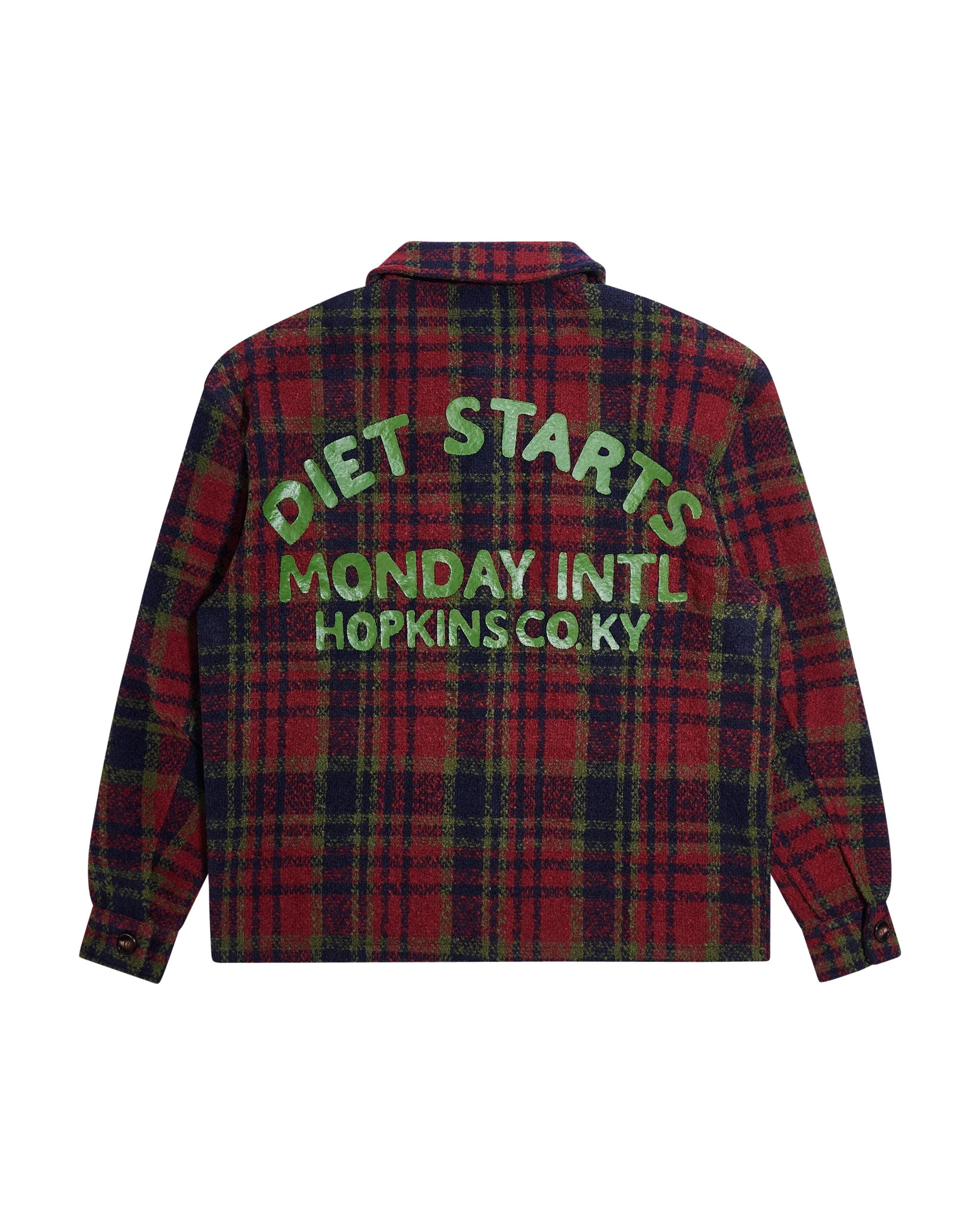 Tank Flannel - Red/Green - Image 2