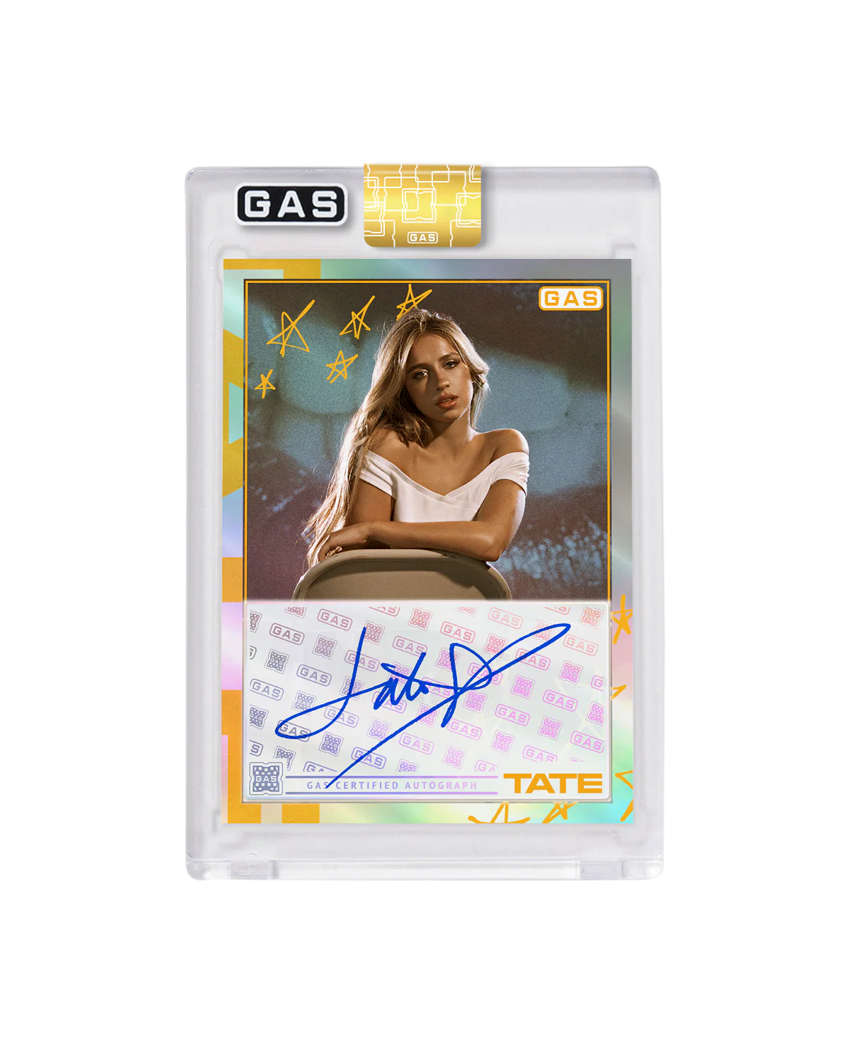 Tate McRae x GAS Trading Card - Image 4