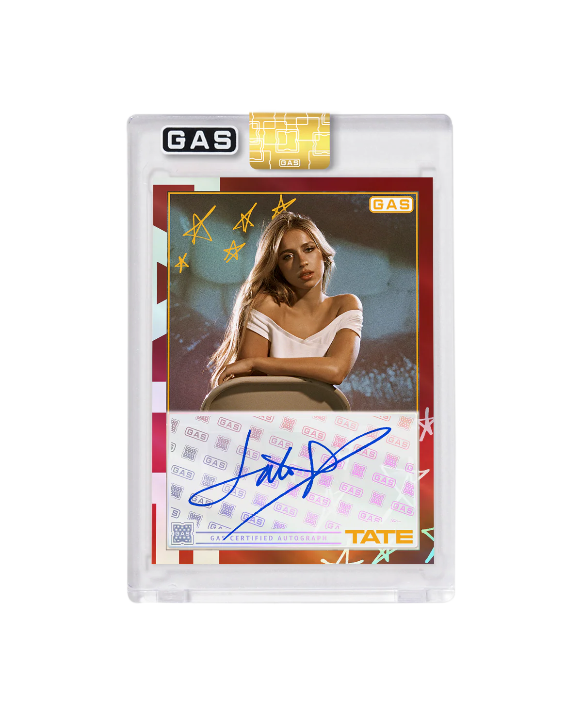 Tate McRae x GAS Trading Card - Image 5
