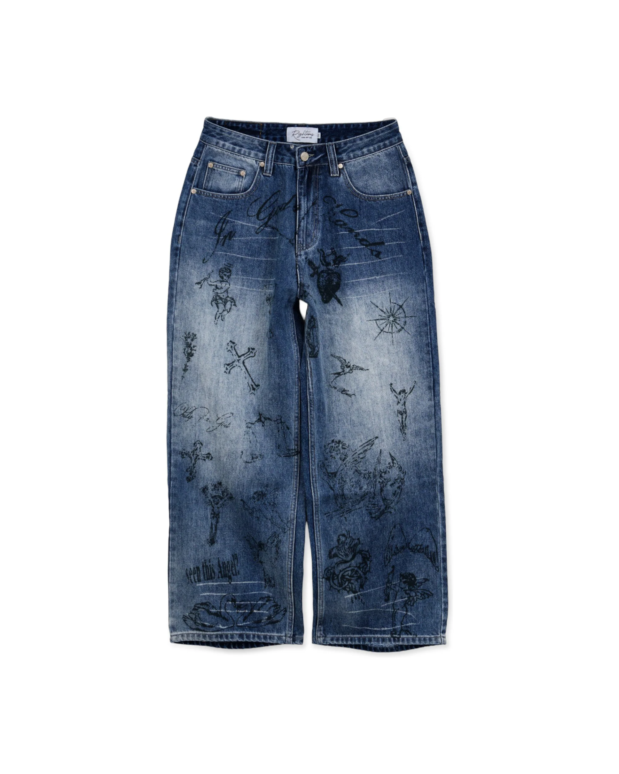 "Tattoo" Denim