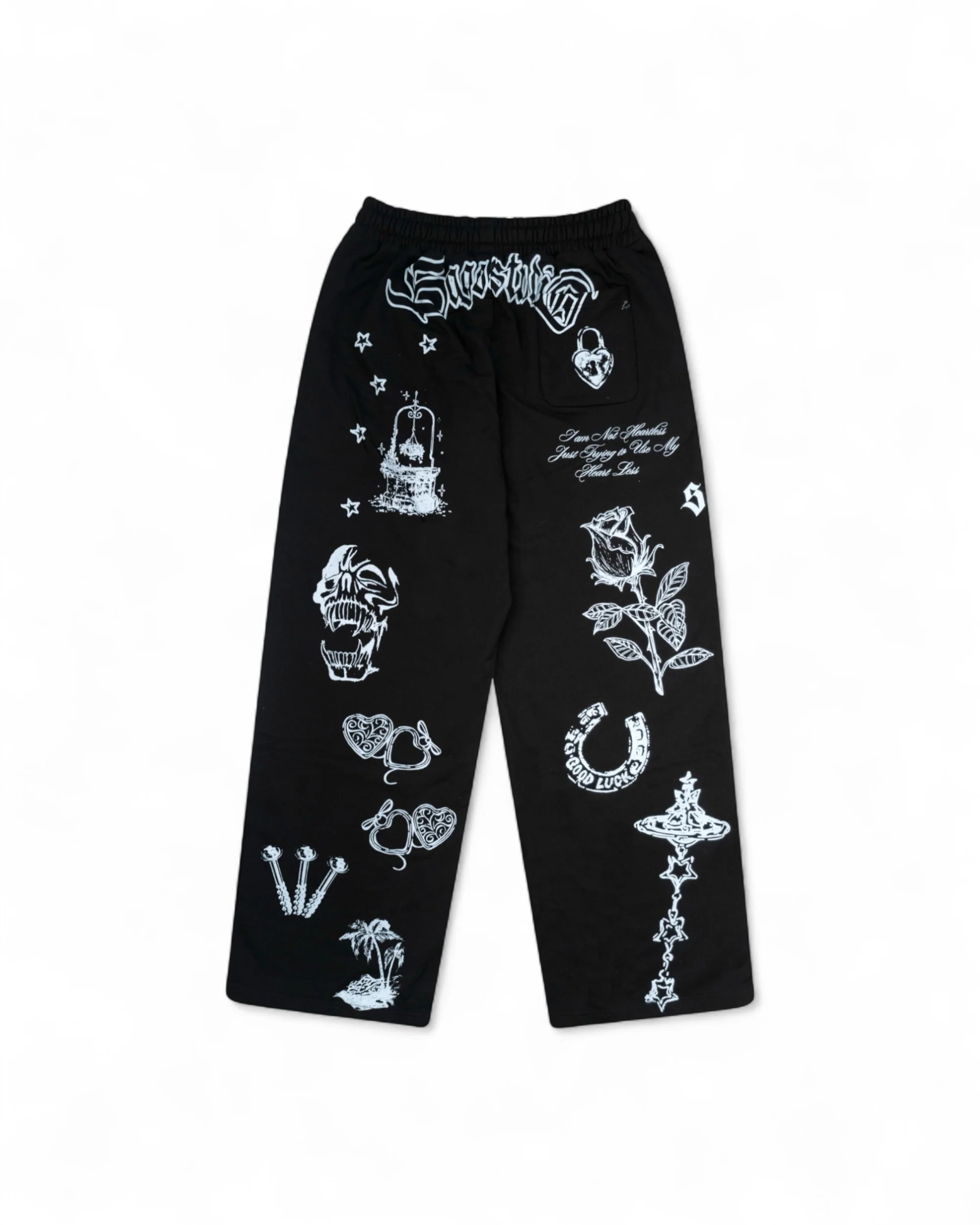 Tattoo sweats (black) - Image 2