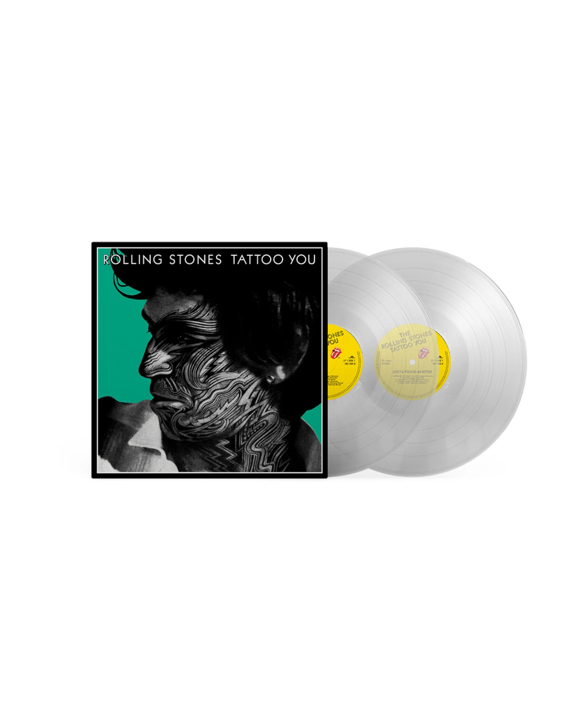 Tattoo You (2021 Remaster) 2LP Clear Vinyl