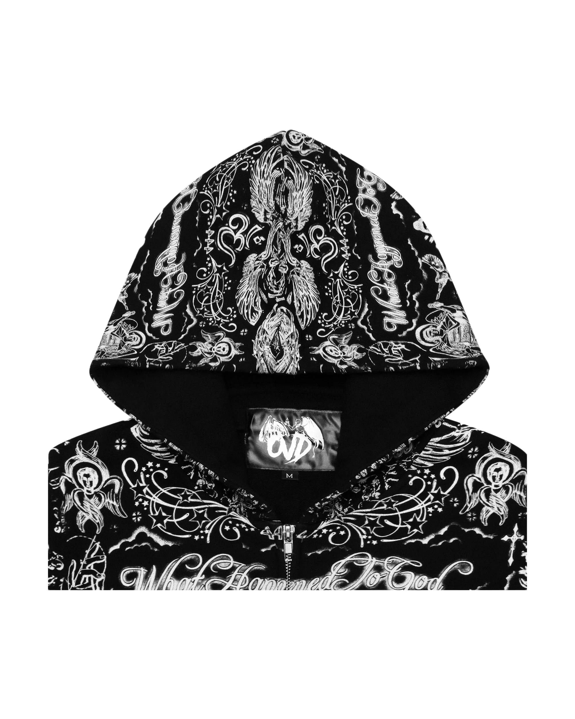 "TATTOO" ZIP UP - MIDNIGHT - Image 5