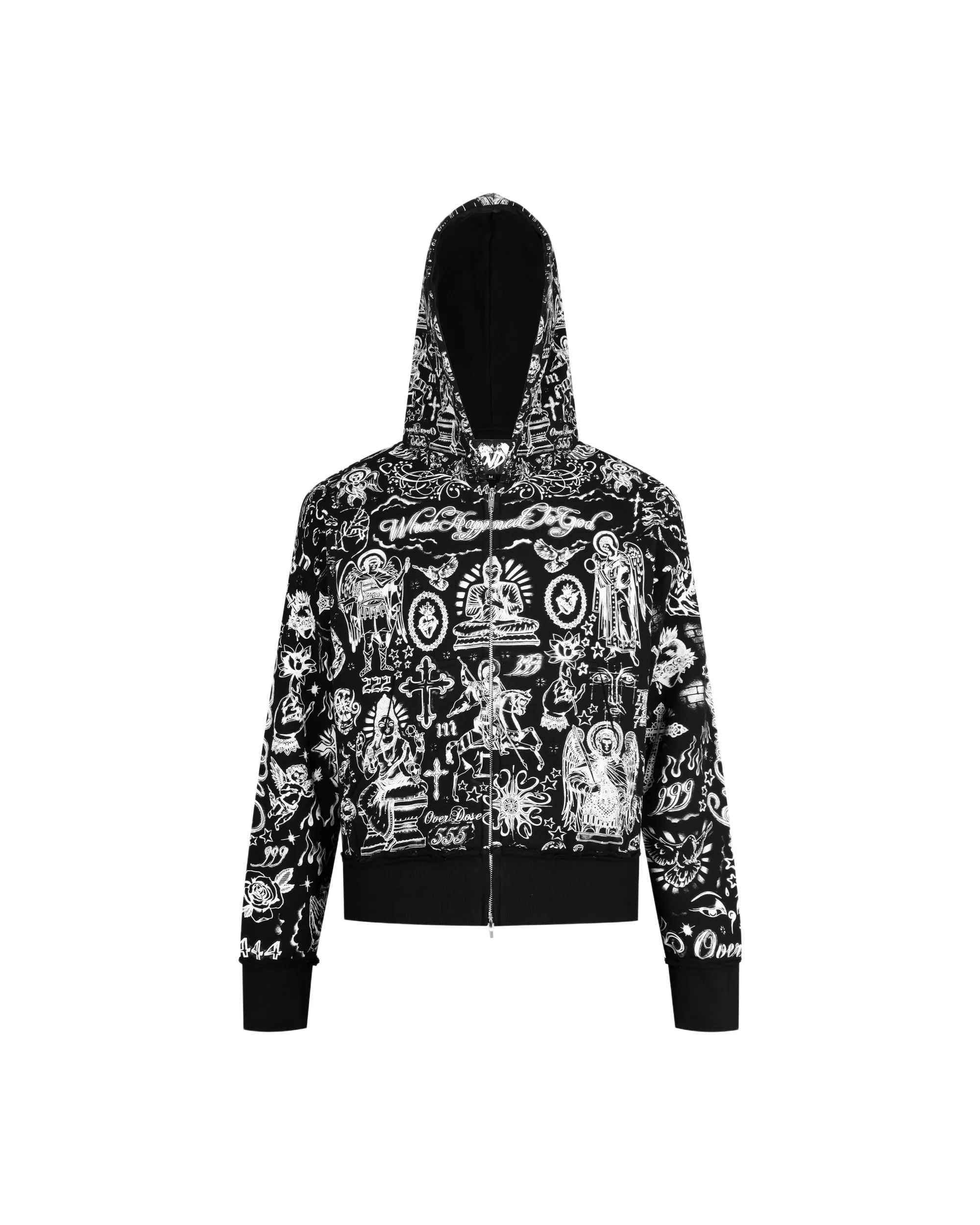 "TATTOO" ZIP UP - MIDNIGHT - Image 8