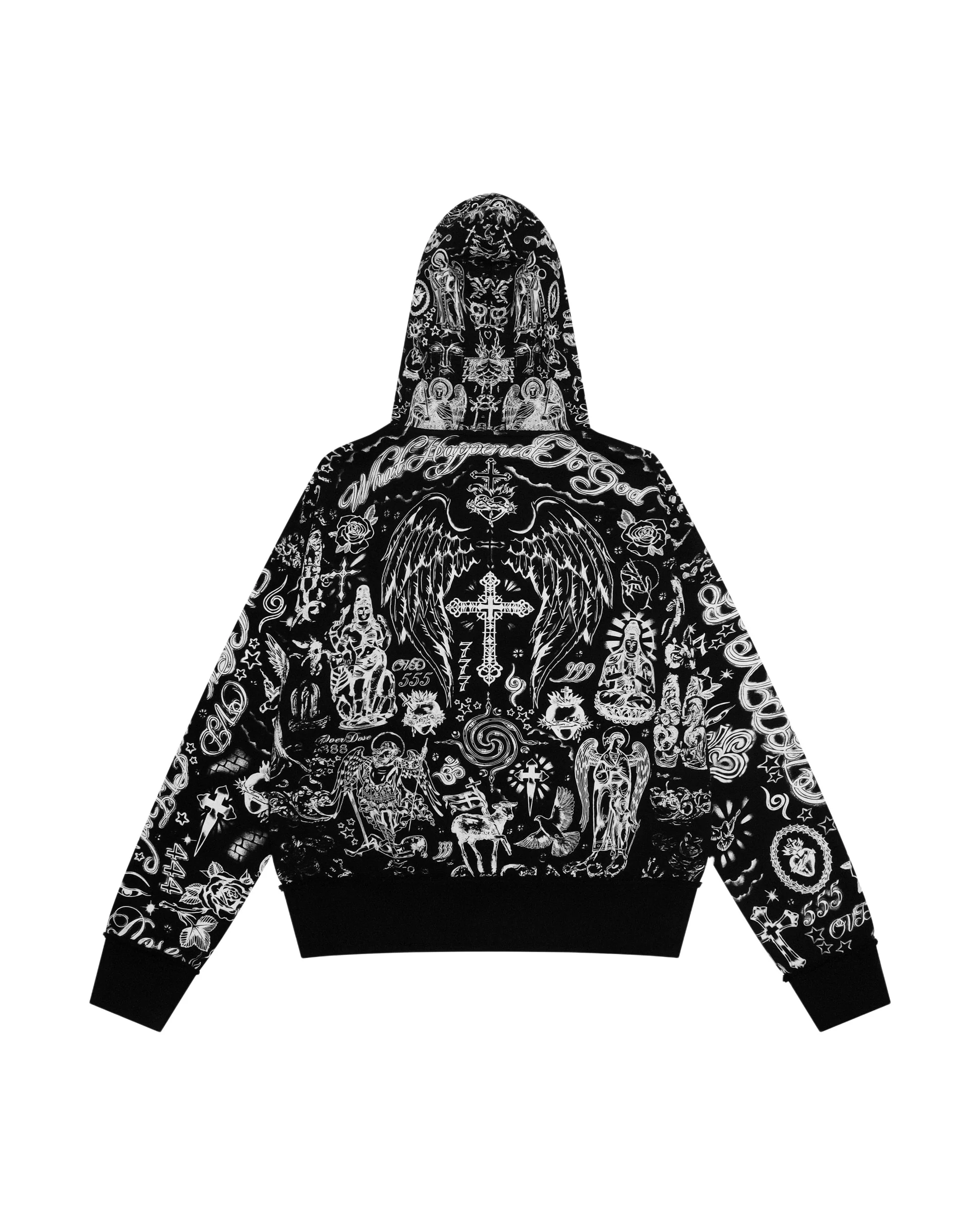 "TATTOO" ZIP UP - MIDNIGHT - Image 9