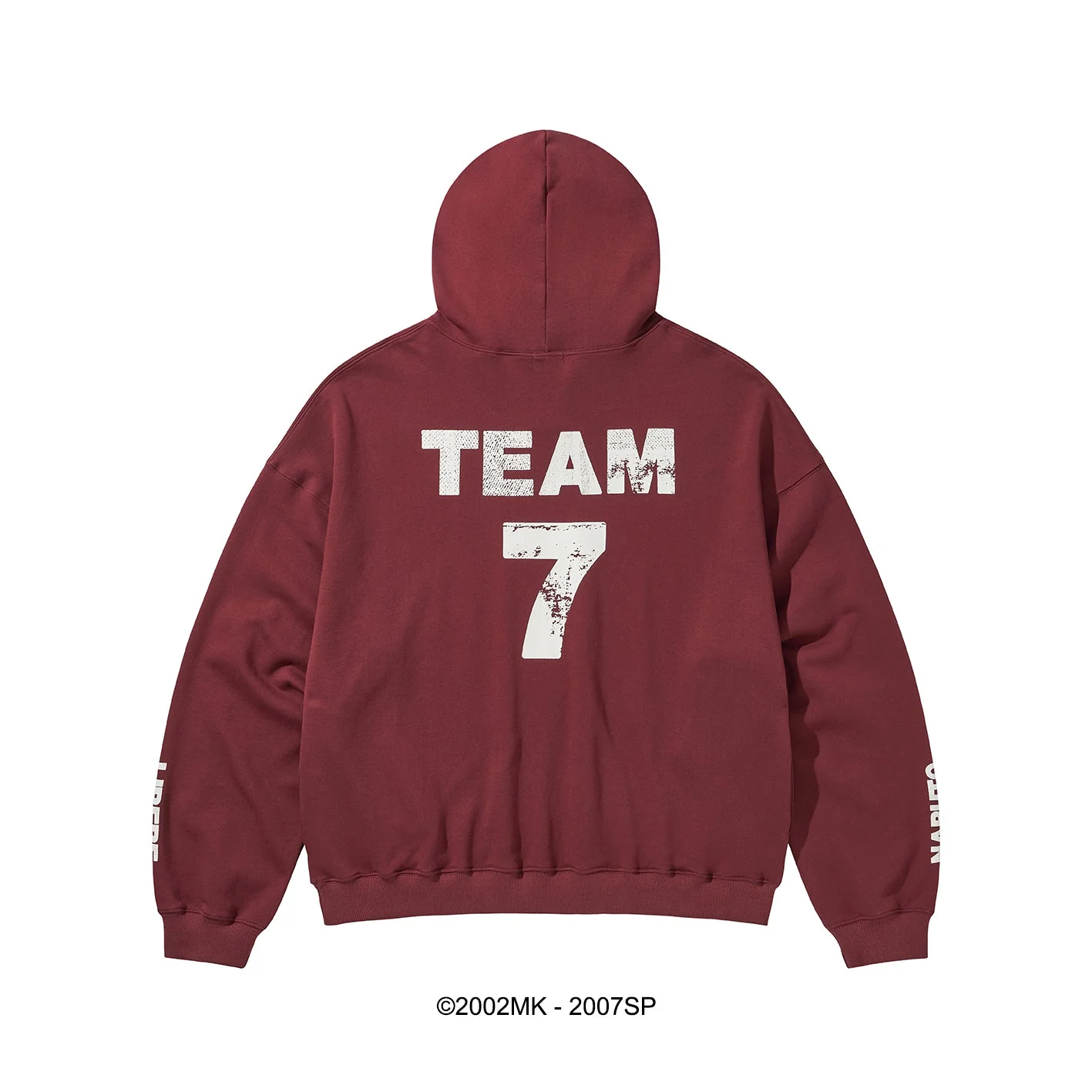 TEAM 7 HOODIE - BURGUNDY - Image 21