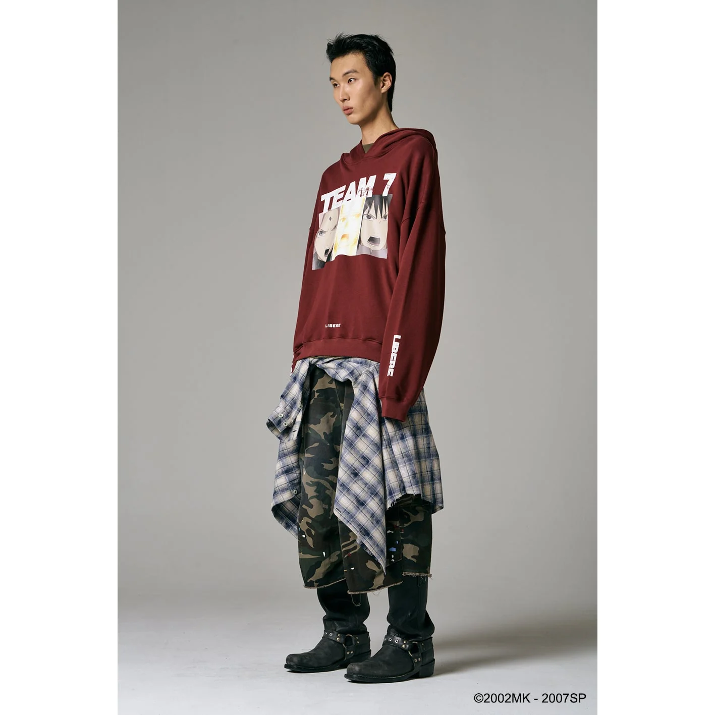 TEAM 7 HOODIE - BURGUNDY - Image 31