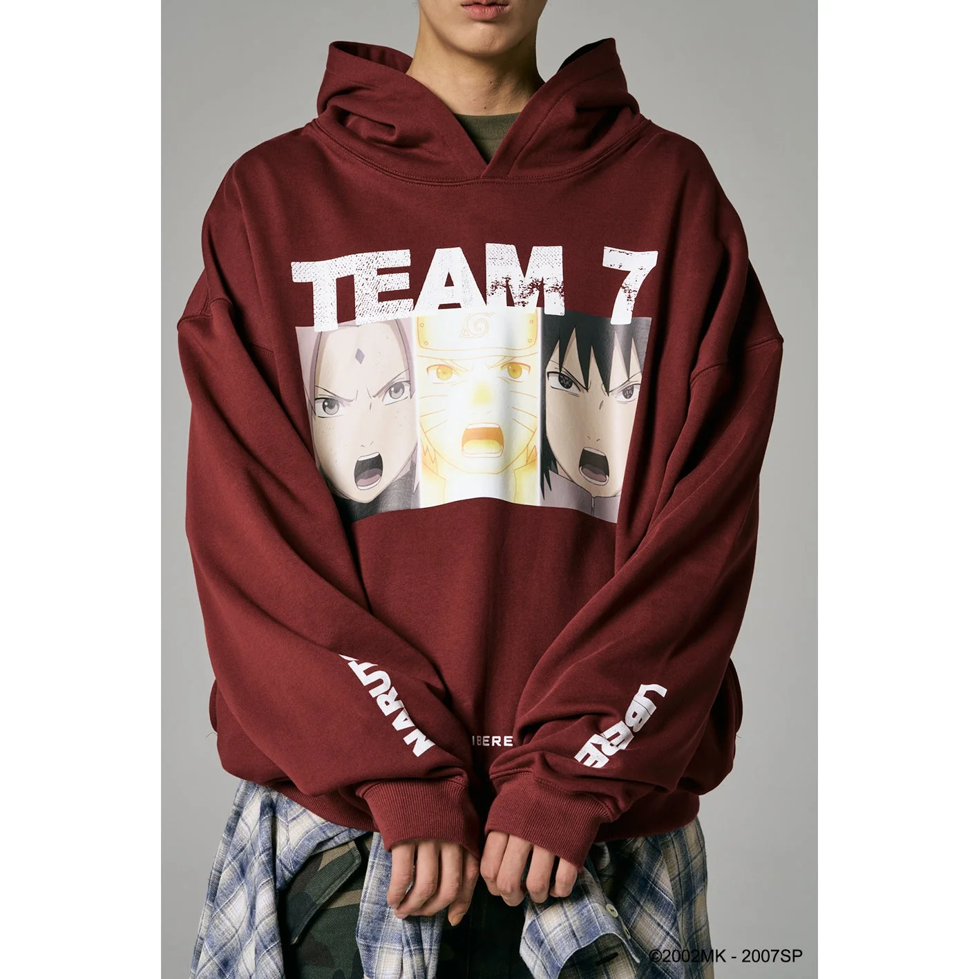 TEAM 7 HOODIE - BURGUNDY - Image 36