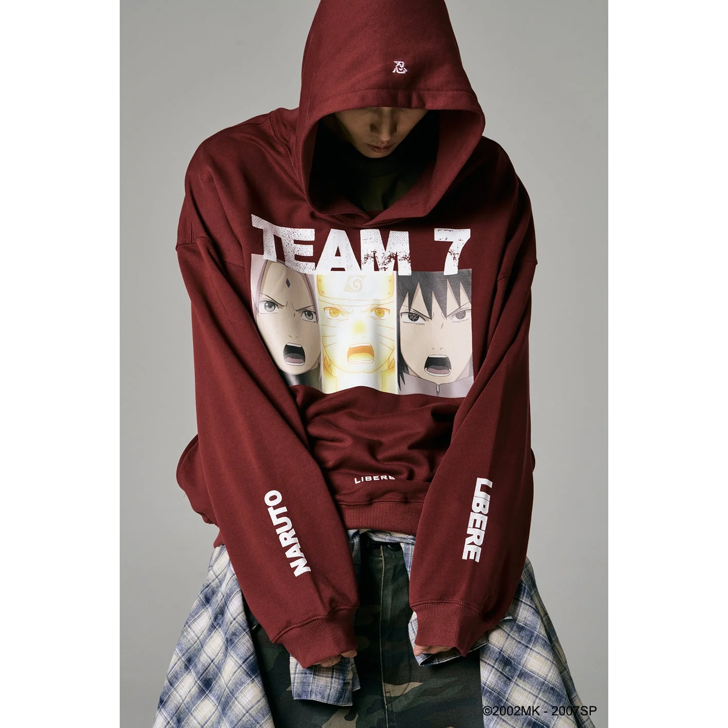 TEAM 7 HOODIE - BURGUNDY - Image 38