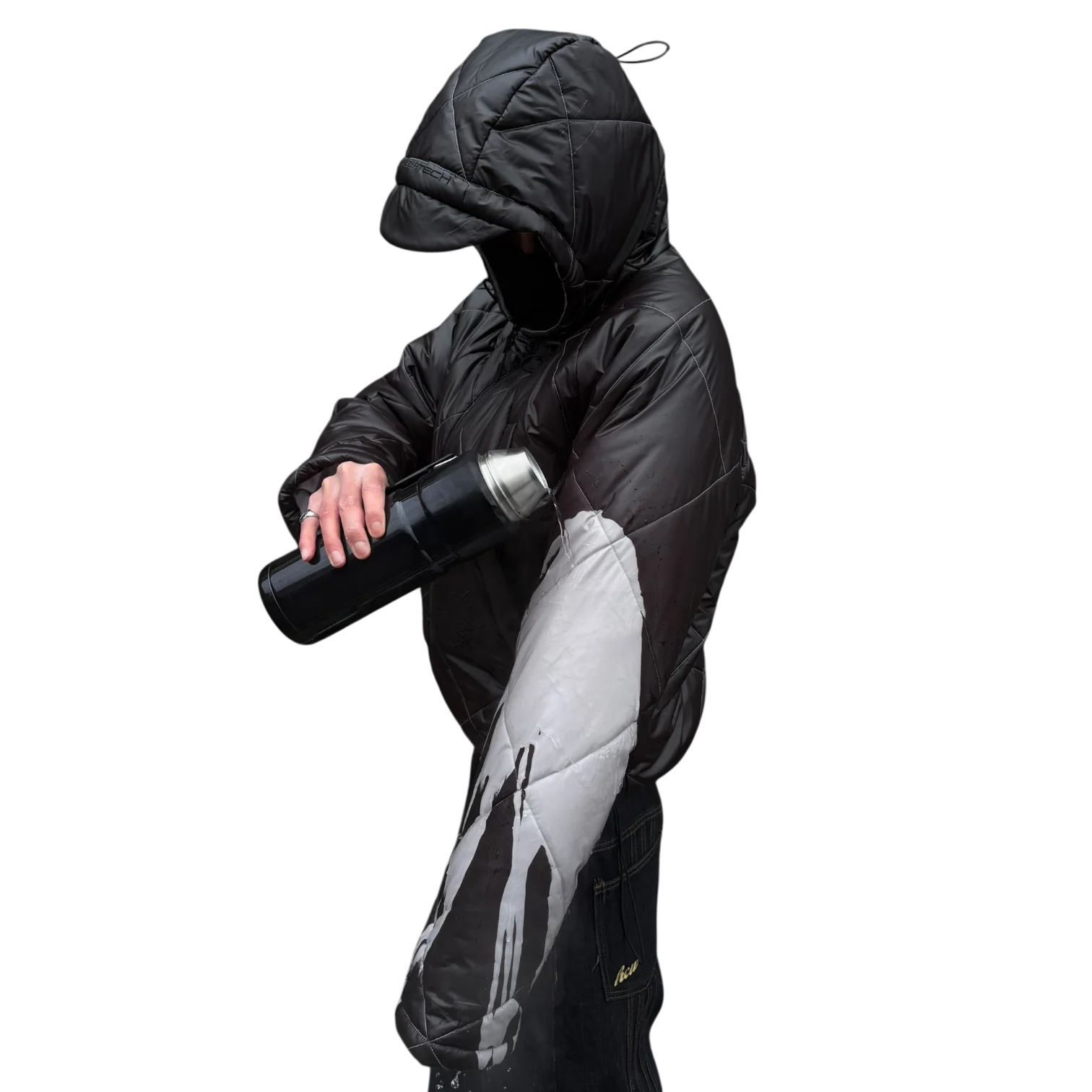 TECH PUFFA (BLACK/WHITE) - Image 17