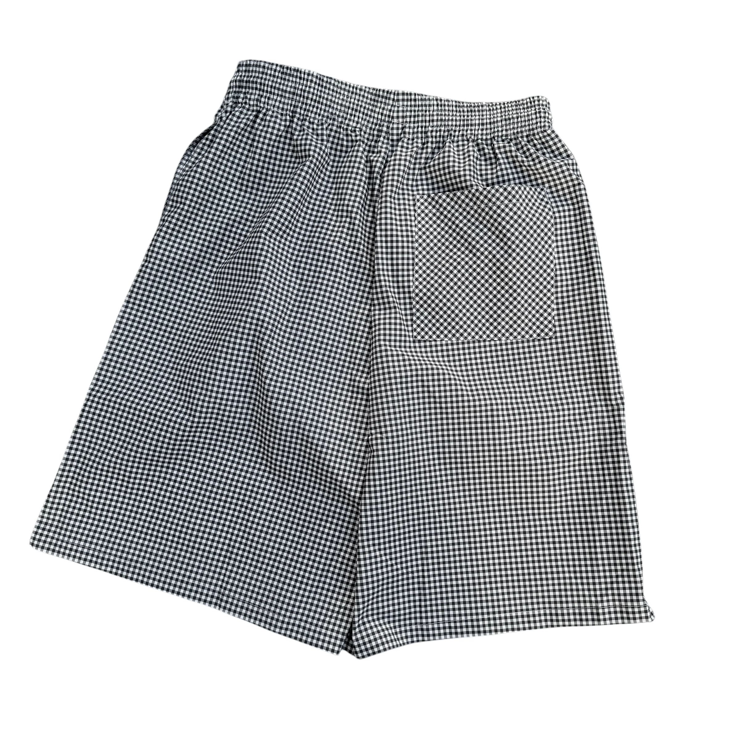TECH SHORTS (BLACK PLAID) - Image 10