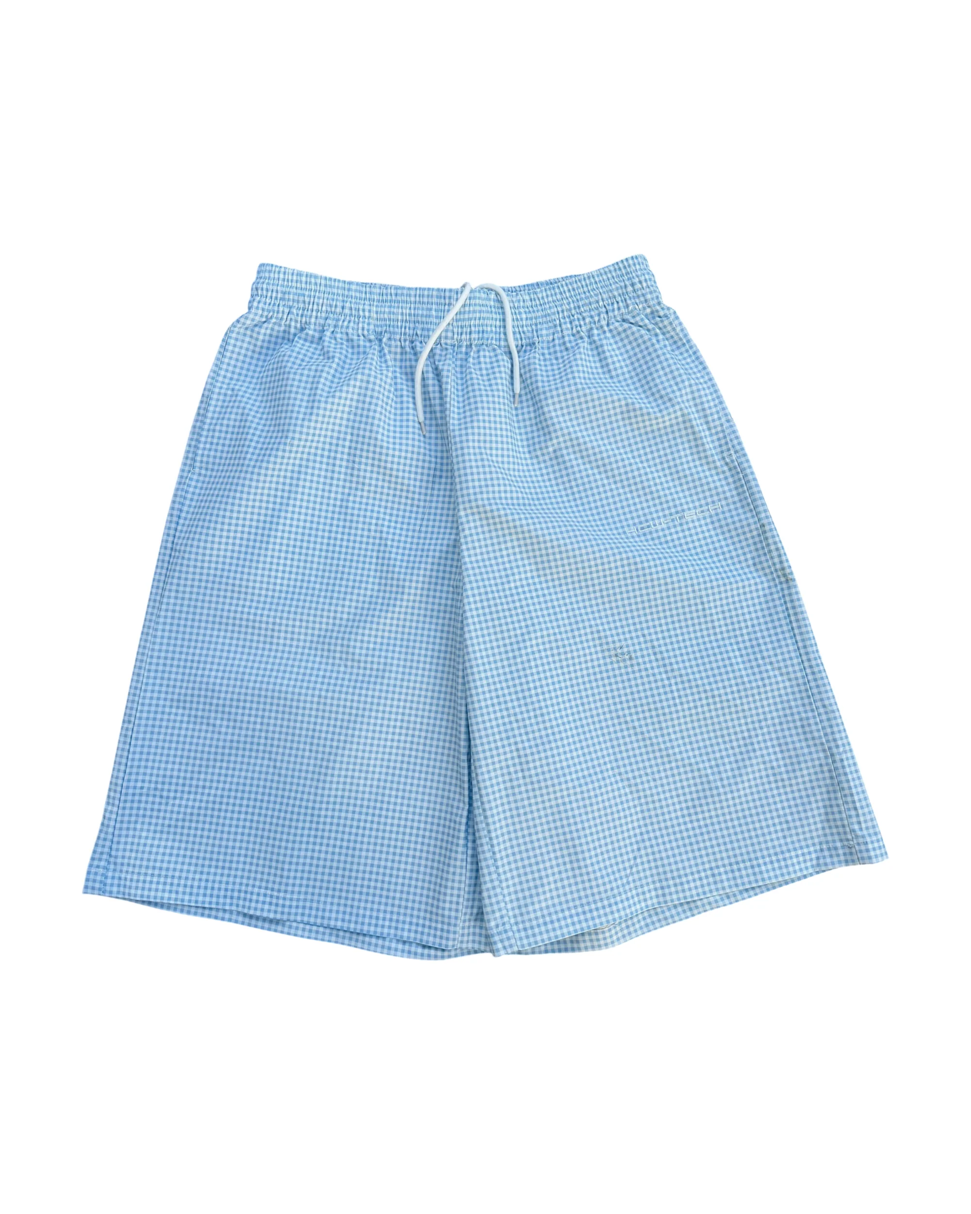 TECH SHORTS (BLUE PLAID)
