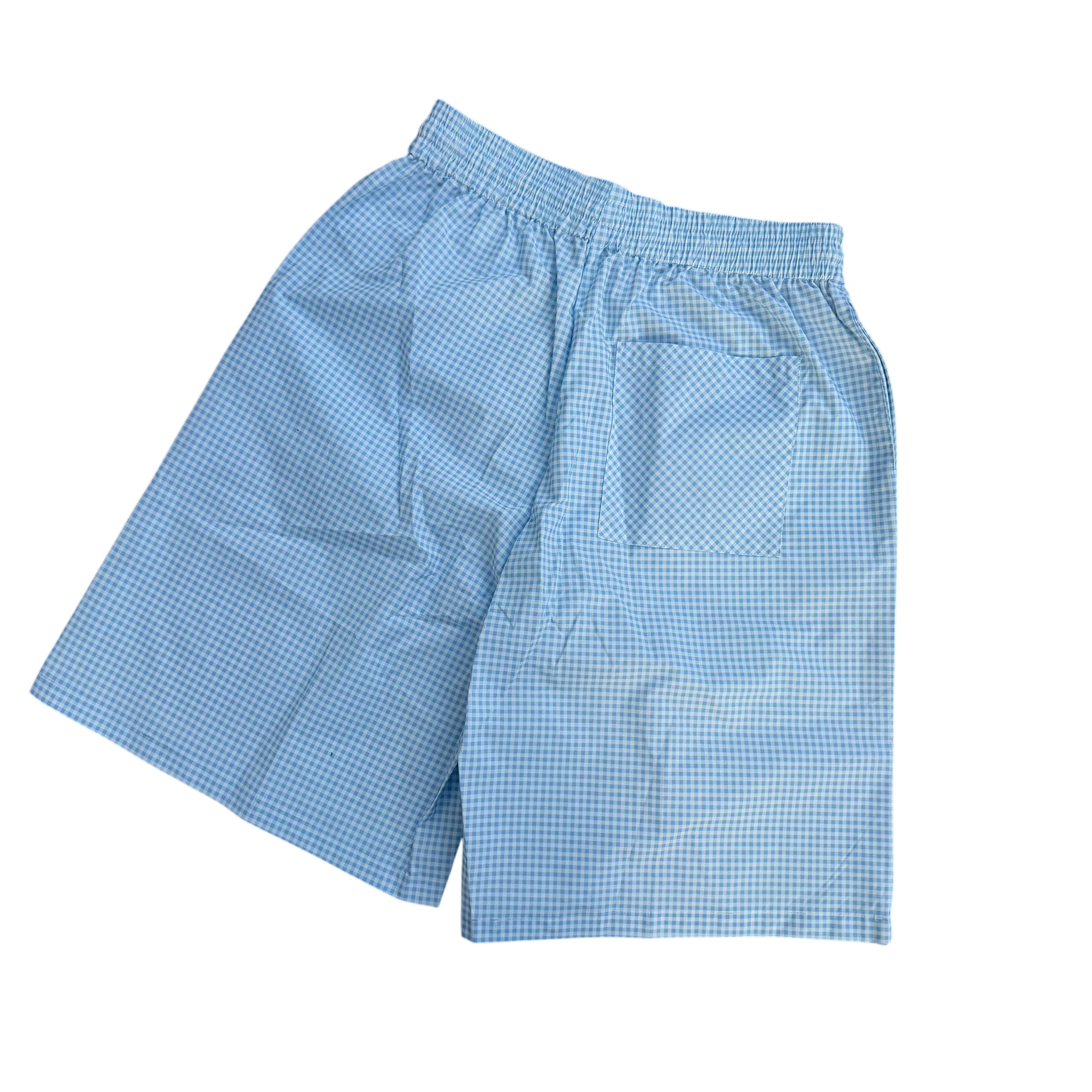 TECH SHORTS (BLUE PLAID) - Image 8