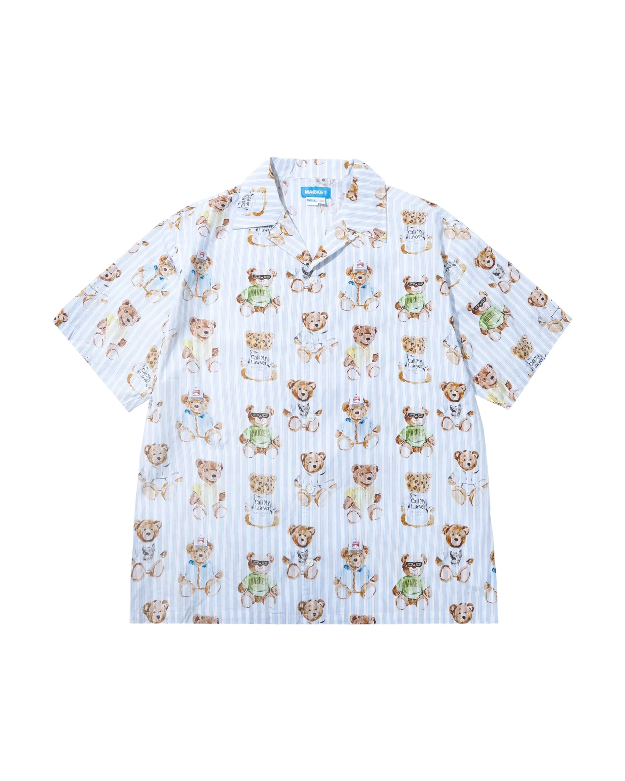 TEDDY STRIPED SS WOVEN