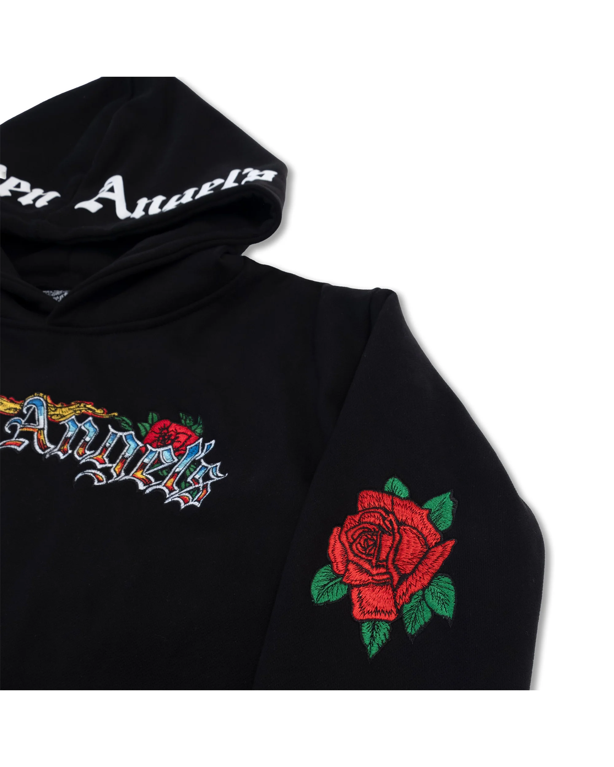 Teen Angel's "Roses 'n Chrome" Hoodie - Image 4