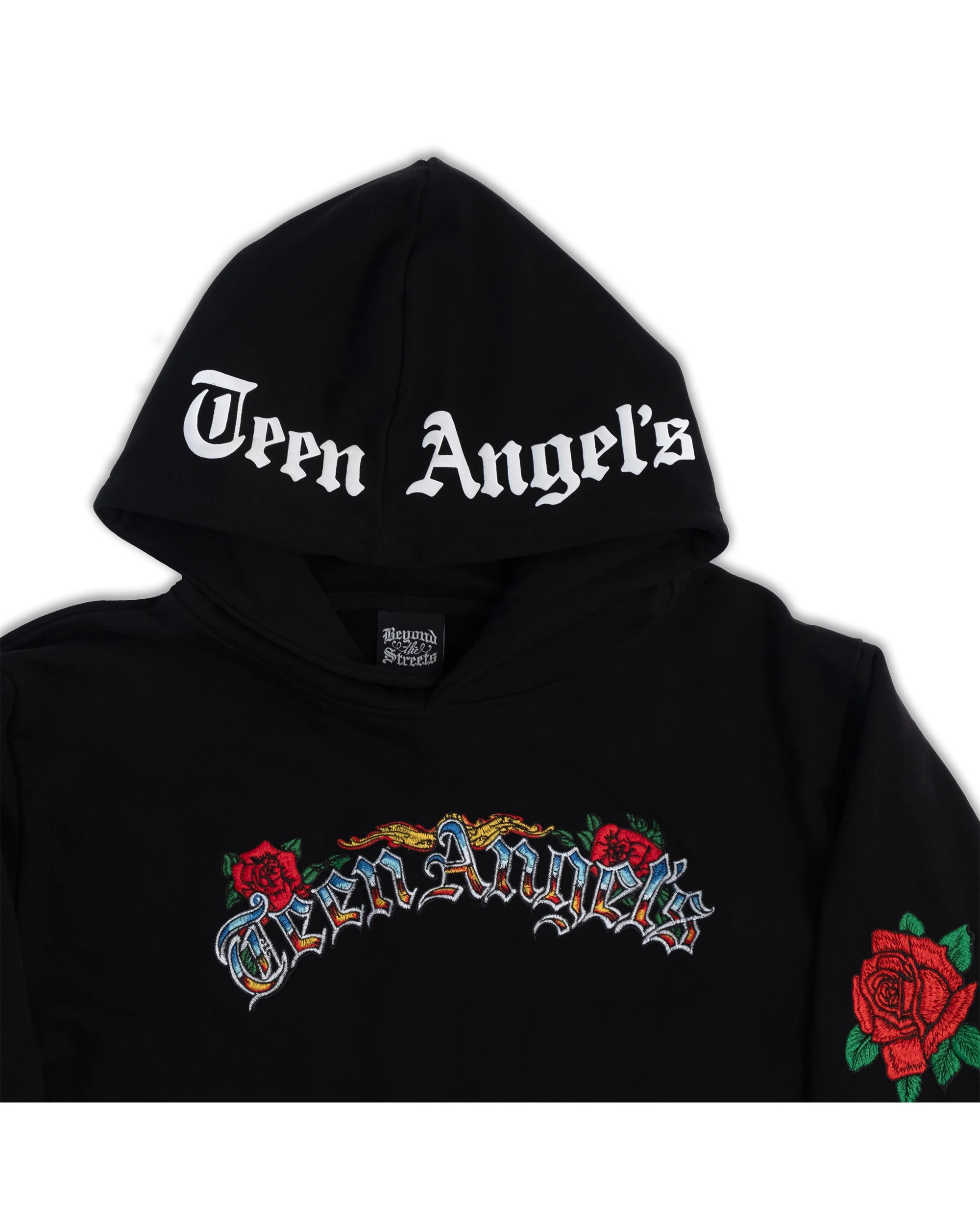 Teen Angel's "Roses 'n Chrome" Hoodie - Image 9