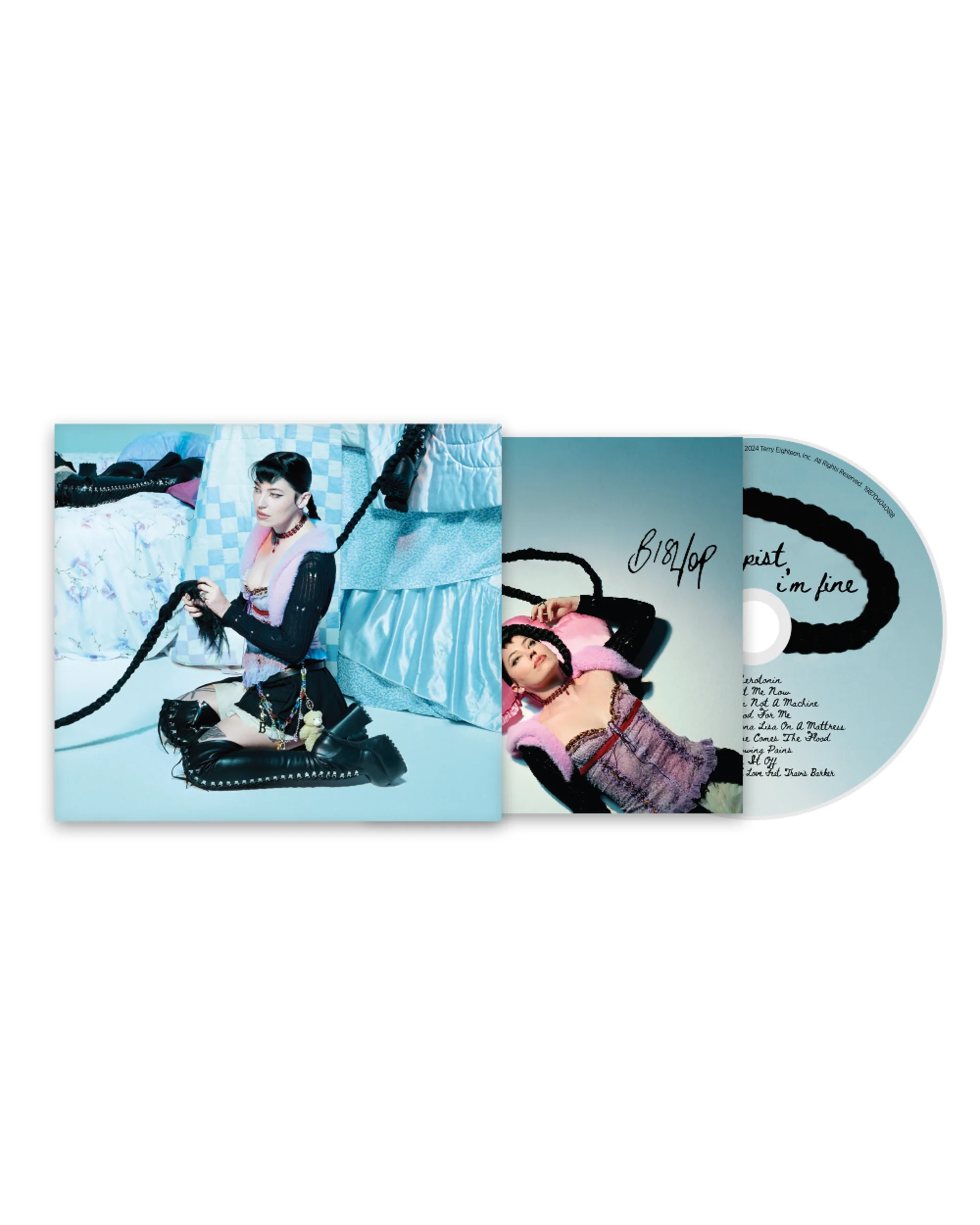 Tell My Therapist I’m Fine Signed CD (Little Miss Goody Two-Shoes Exclusive Cover Art) – D2C EXCLUSIVE