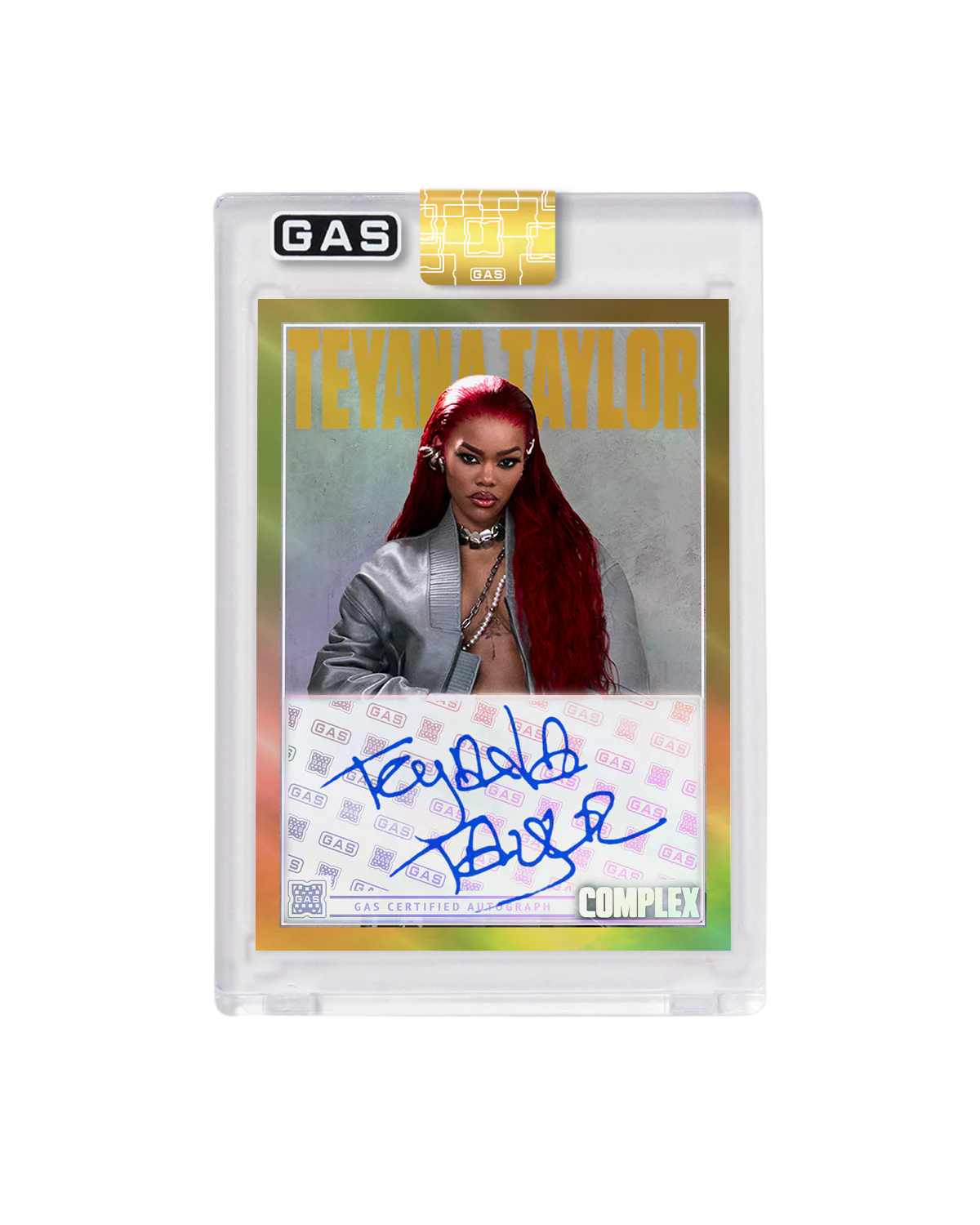 Teyana Taylor Complex Cover x GAS Trading Card - Image 2