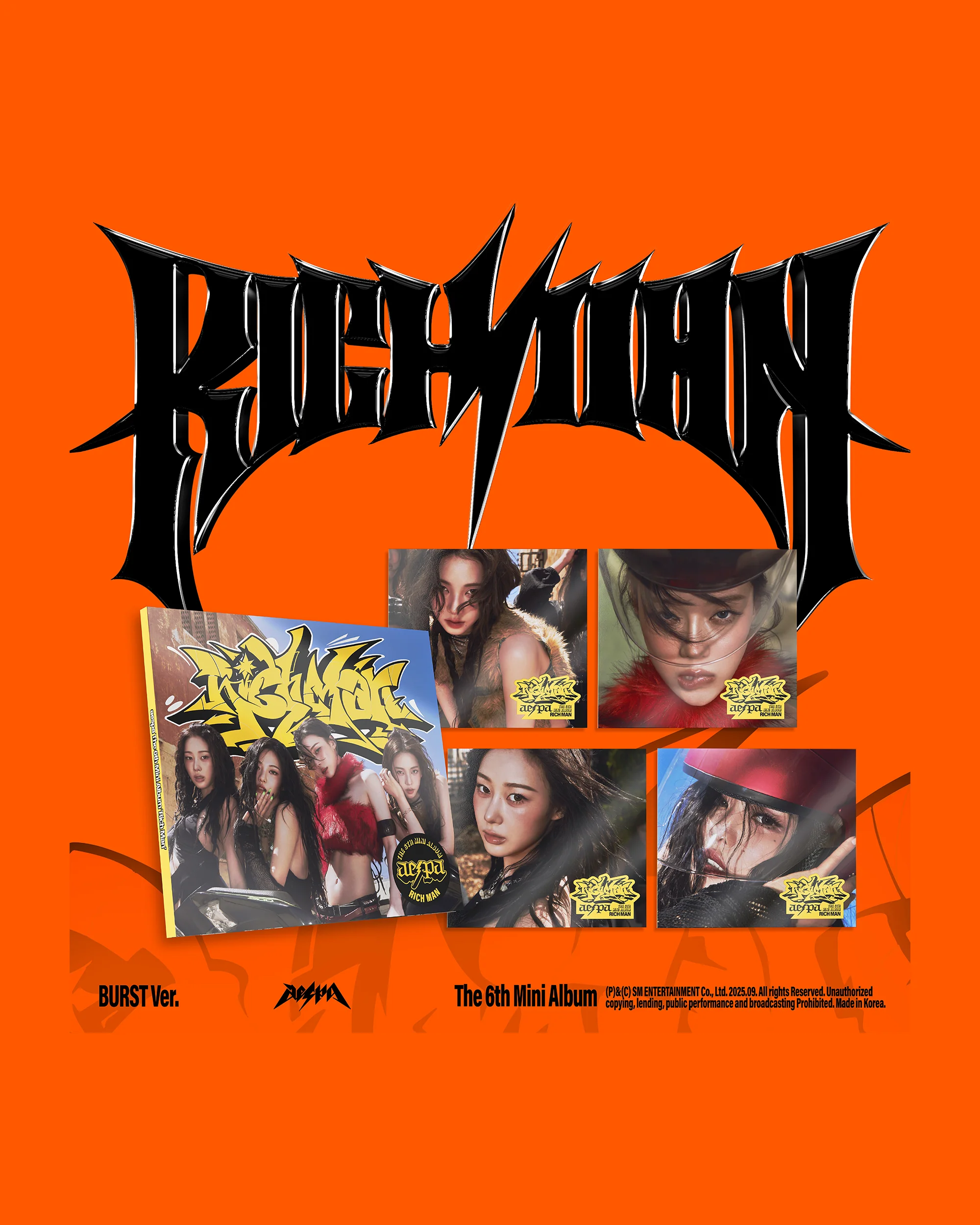 The 6th Mini Album 'Rich Man' (BURST Ver.) (WINTER Version)