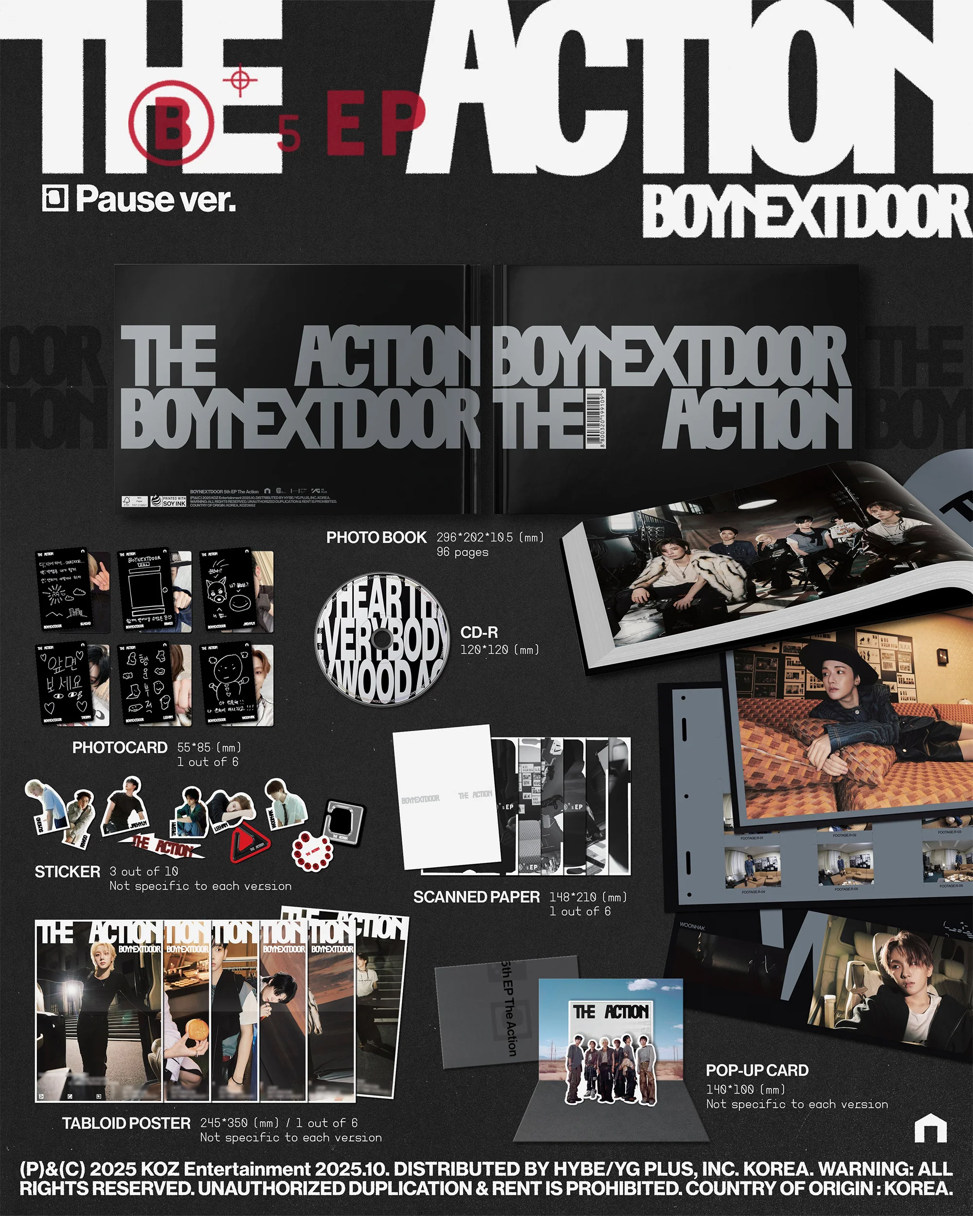 The Action (Pause ver.) (SIGNED) - Image 3