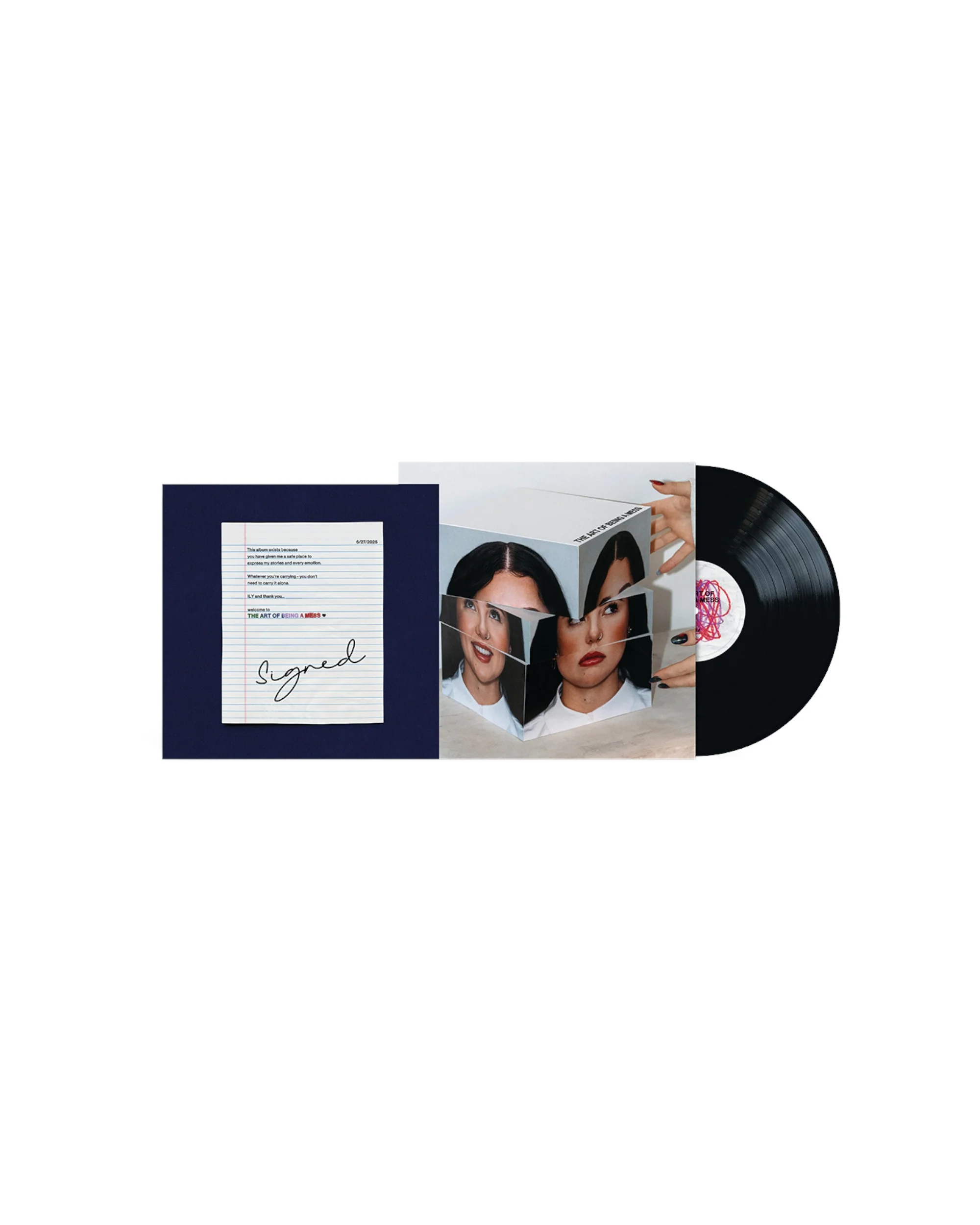 The Art of Being a Mess Signed LP